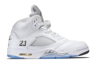 Bstsneaker-Air Jordan 5 Retro 'White Metallic' 2026