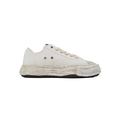 Bstsneaker- Maison Mihara Yasuhiro Hank OG Sole Canvas Low White NO.810  02