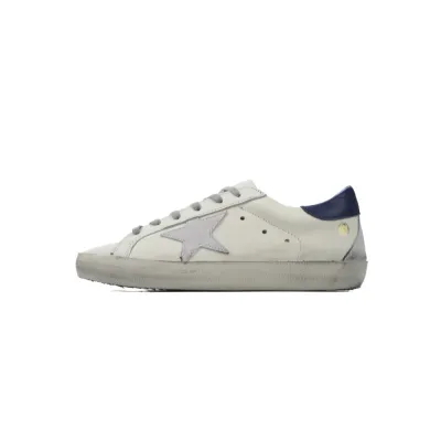 Bstsneaker-Golden Goose Super-Star White Navy Blue Heel Tab GMF00360-F003184-81753 01