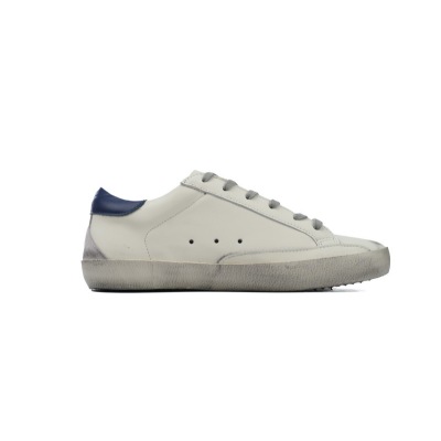 Bstsneaker-Golden Goose Super-Star White Navy Blue Heel Tab GMF00360-F003184-81753 02