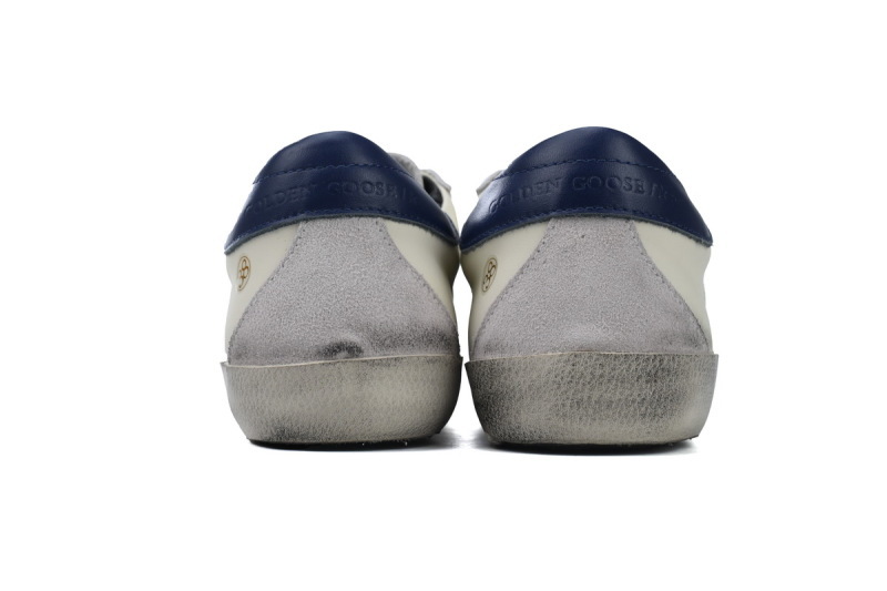 Bstsneaker-Golden Goose Super-Star White Navy Blue Heel Tab GMF00360-F003184-81753