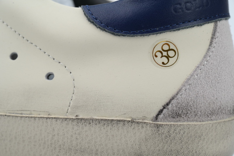 Bstsneaker-Golden Goose Super-Star White Navy Blue Heel Tab GMF00360-F003184-81753