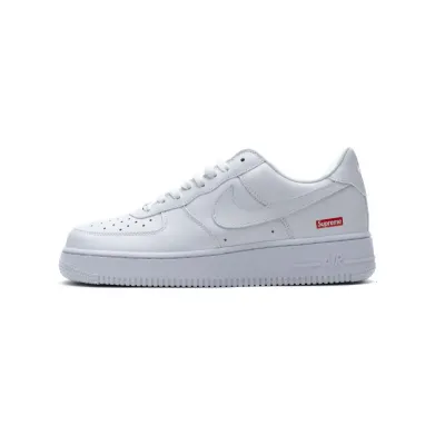 Bstsneaker- Nike Air Force 1 Low Supreme White-Red CU9225-100  