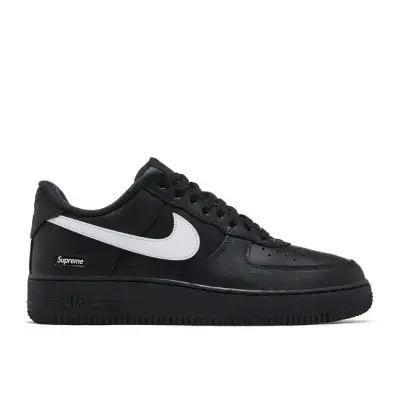 Bstsneaker-Nike Air Force 1 × Supreme Low Black/White CU9225-002 02