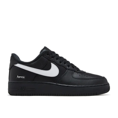 Bstsneaker-Nike Air Force 1 × Supreme Low Black/White CU9225-002 02