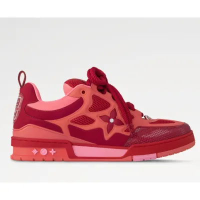Bstsneaker-Louis Vuitton Skate Sneaker Red 02