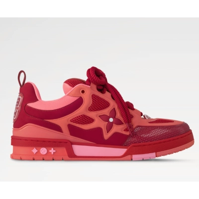 Bstsneaker-Louis Vuitton Skate Sneaker Red 02