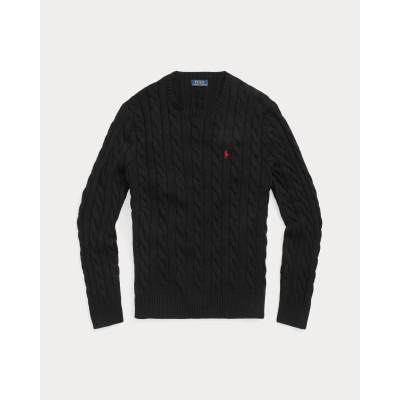 Bstsneaker- Polo Ralph Lauren Cable Knit Sweaters Black 180 01
