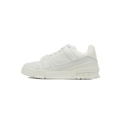 Bstsneaker-Louis Vuitton LV Trainer White 1A9G53 01