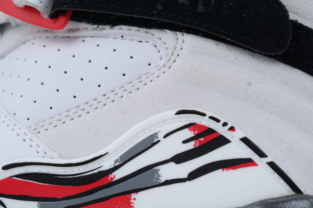 Bstsneaker-Jordan 8 Retro White True Red (2025)