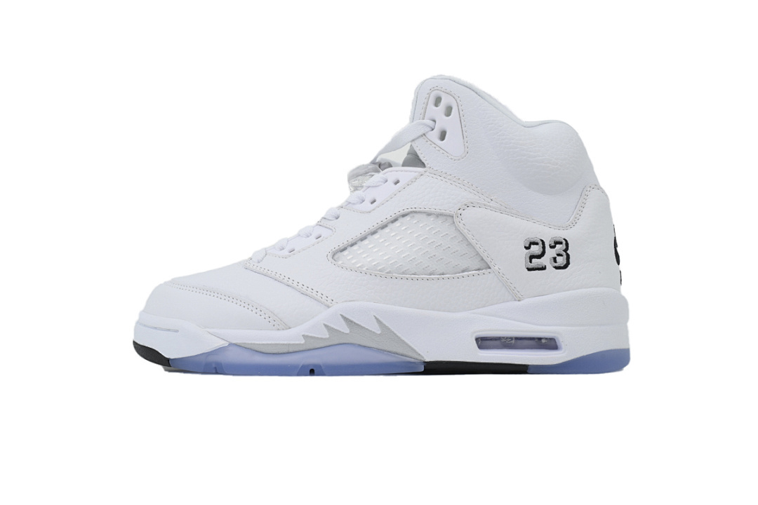 Bstsneaker-Air Jordan 5 Retro 'White Metallic' 2026 HQ7978-103