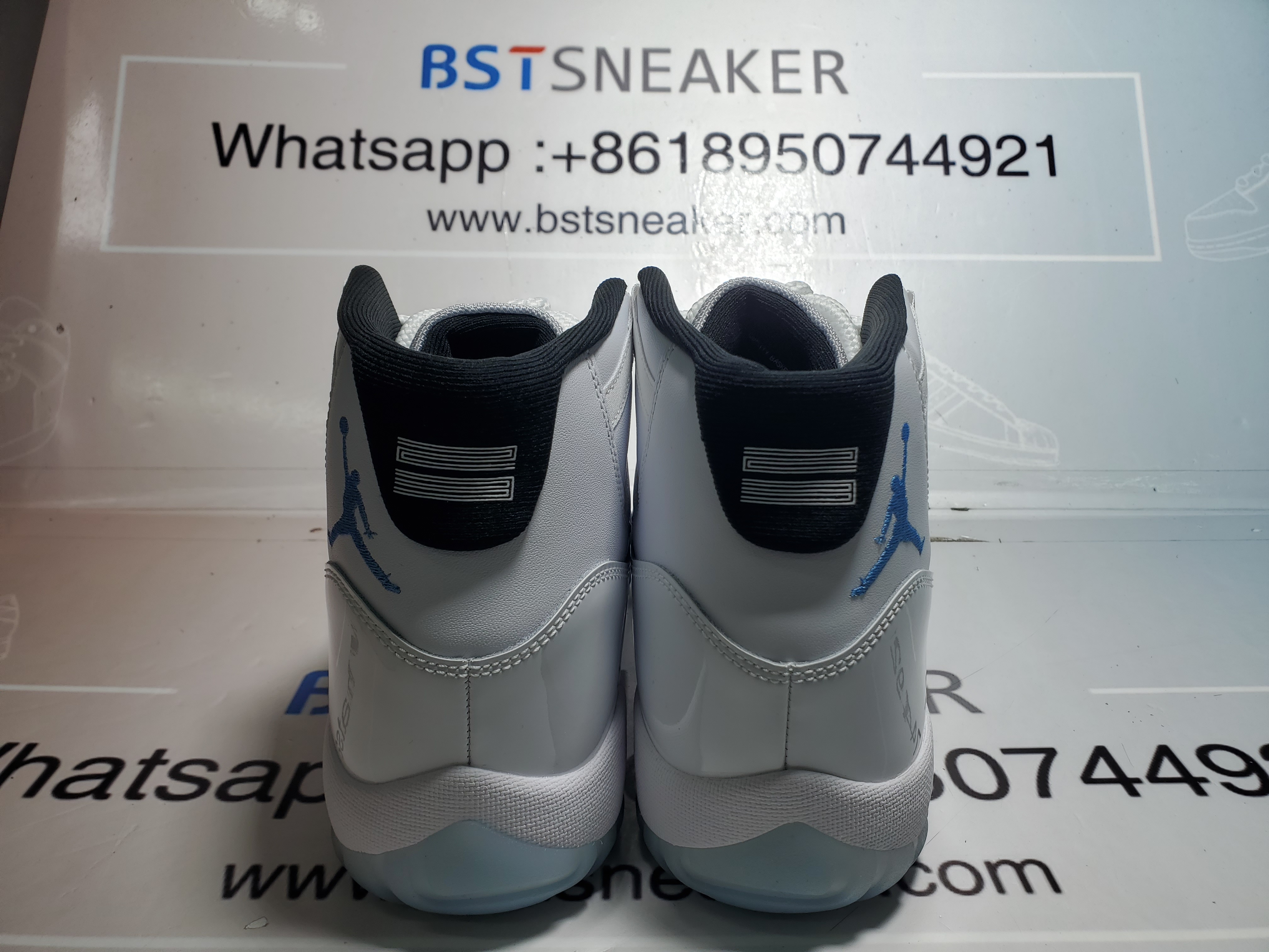 Bstsneaker- Air Jordan 11 Retro 'Columbia / Legend Blue' CT8012-104 