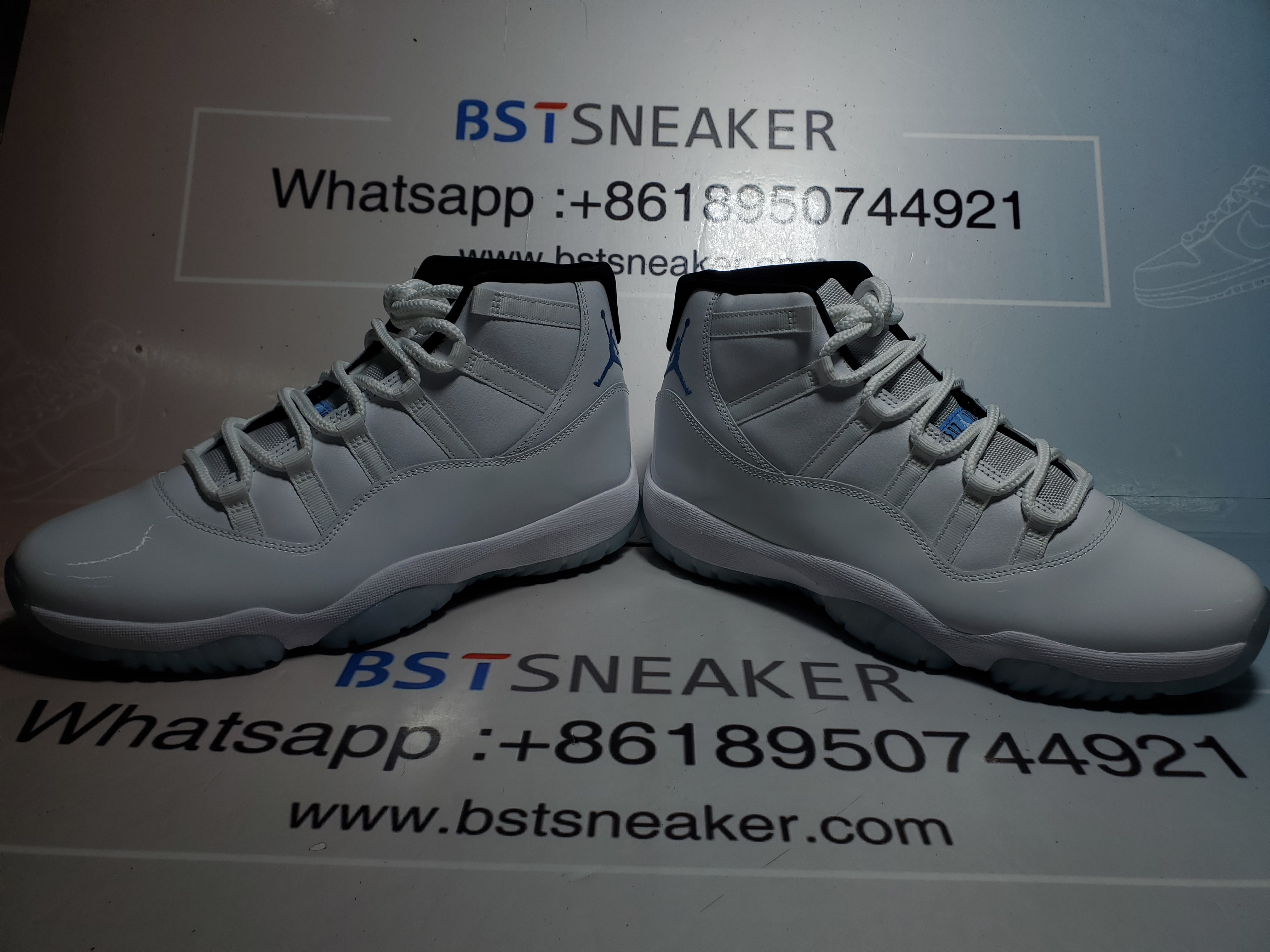 Bstsneaker- Air Jordan 11 Retro 'Columbia / Legend Blue' CT8012-104 