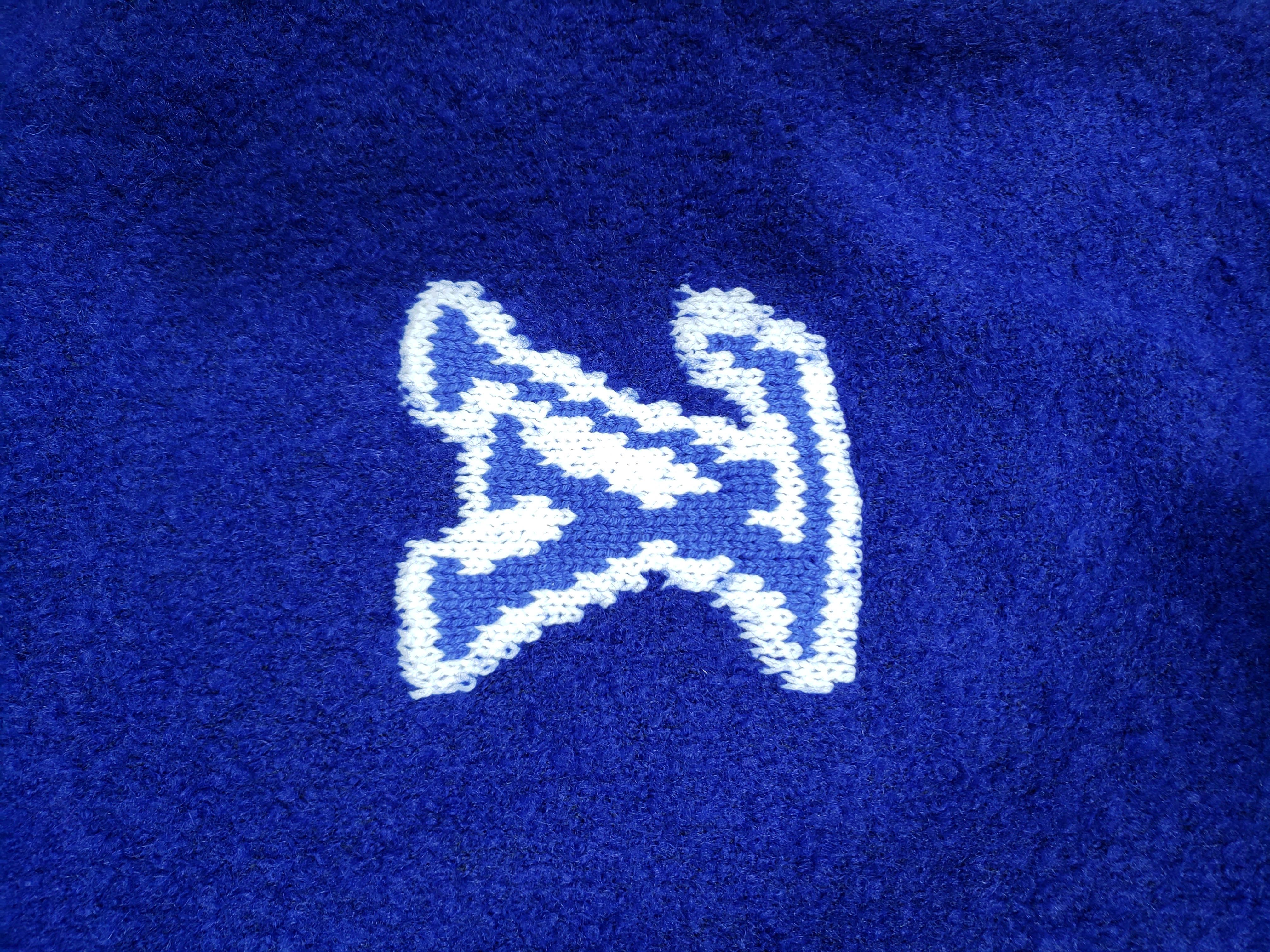 Bstsneaker-Louis Vuitton LV Intarsia Crewneck Sweater Navy