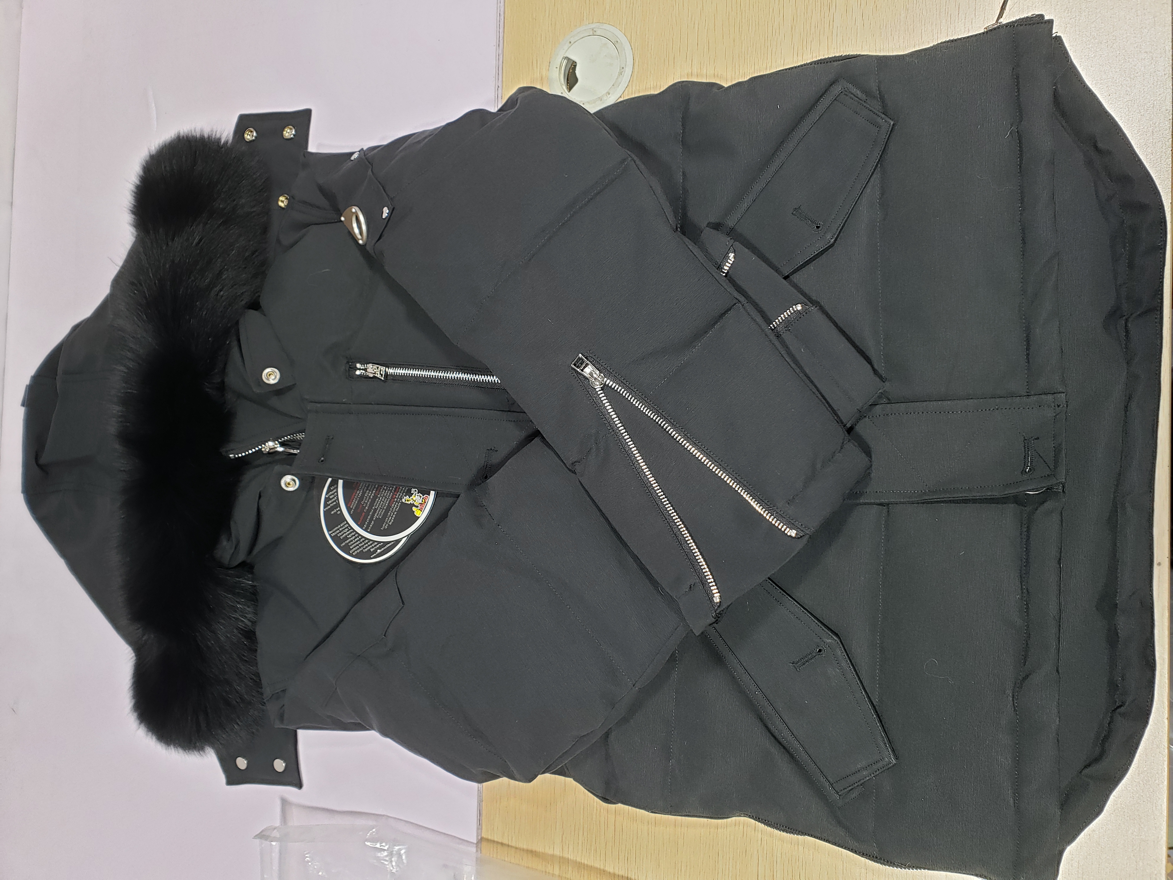 Bstsneaker-Moose Knuckles Mens 3Q Jacket Black 560