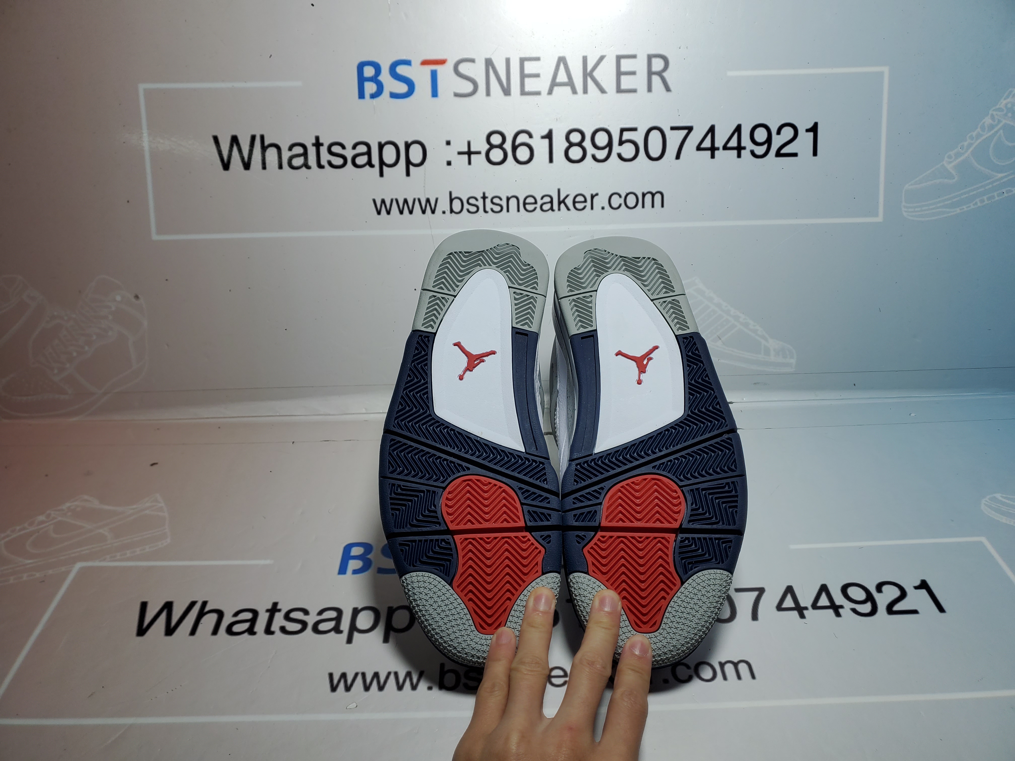 Bstsneaker- Air Jordan 4 Retro White Midnight Navy DH6927-140  
