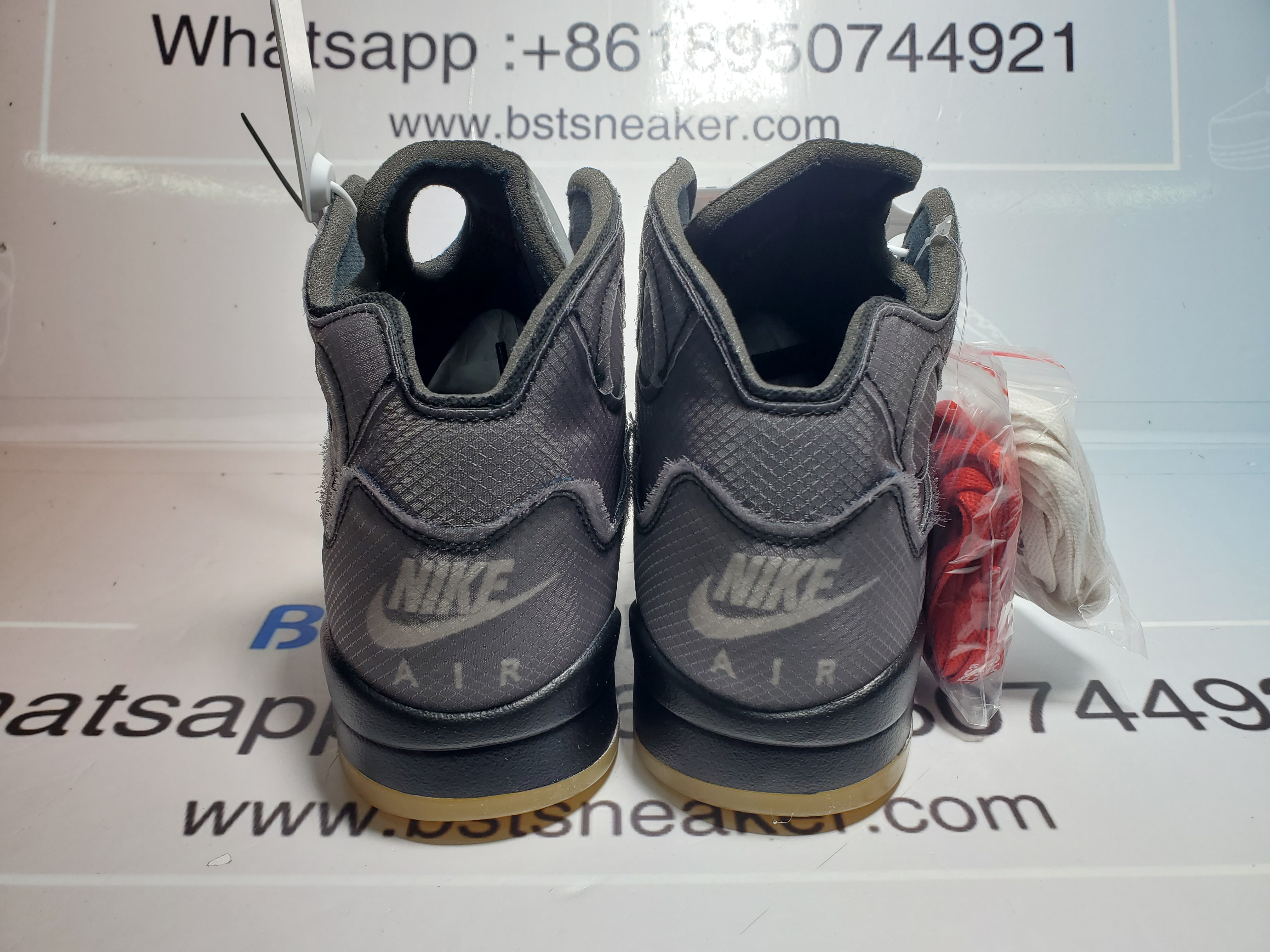 Bstsneaker- Nike Air Jordan 5 Retro Off-White Black Muslin CT8480-001 