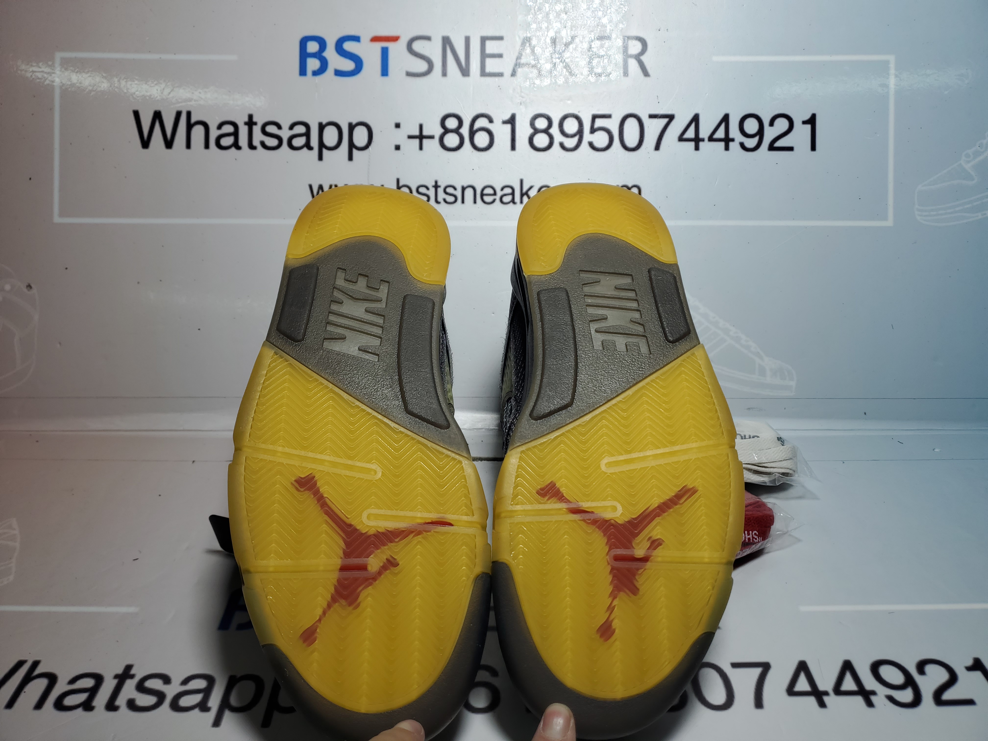 Bstsneaker- Nike Air Jordan 5 Retro Off-White Black Muslin CT8480-001 