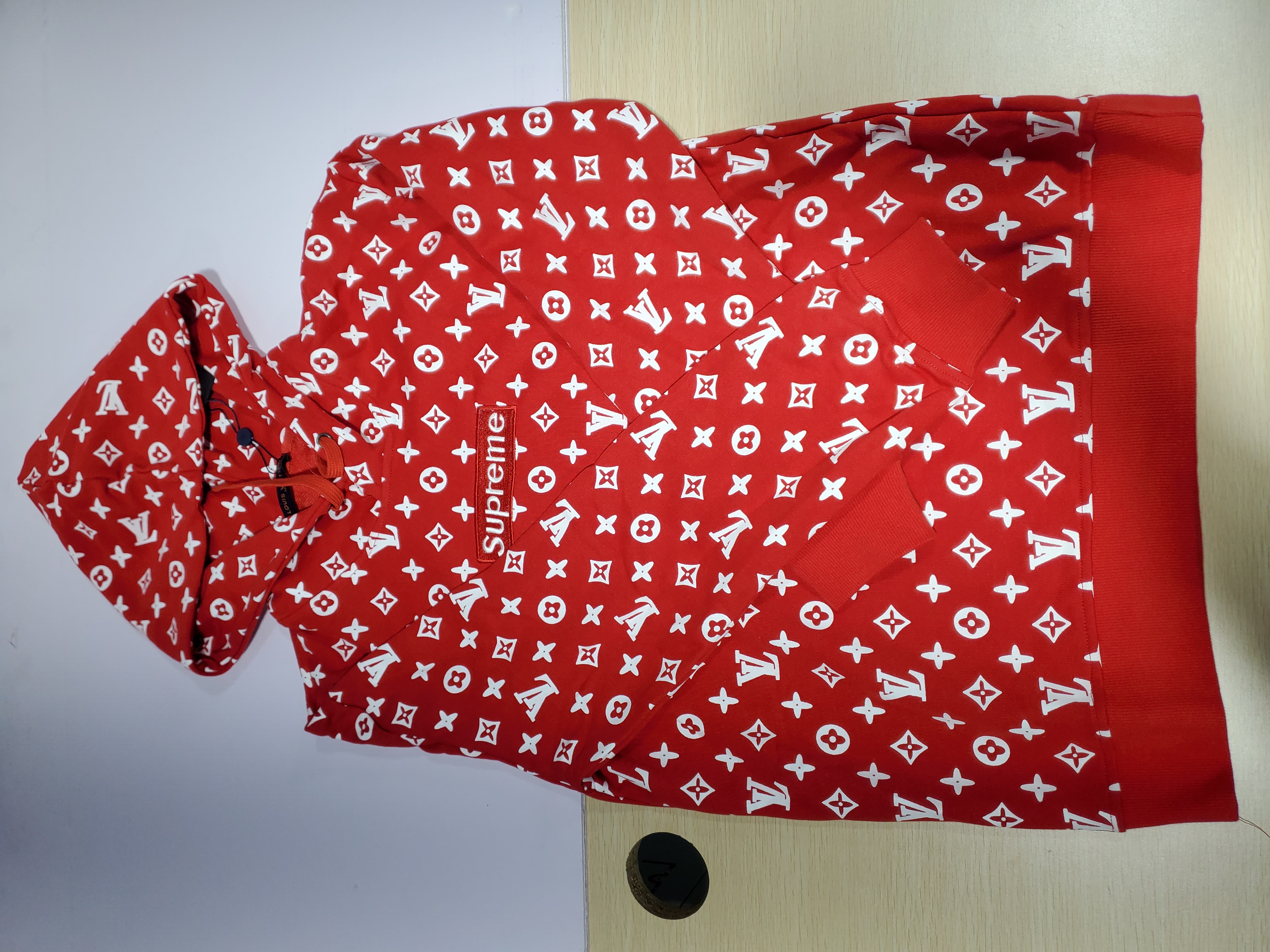 Bstsneaker-Supreme x Louis Vuitton Box Logo Hoodie 280