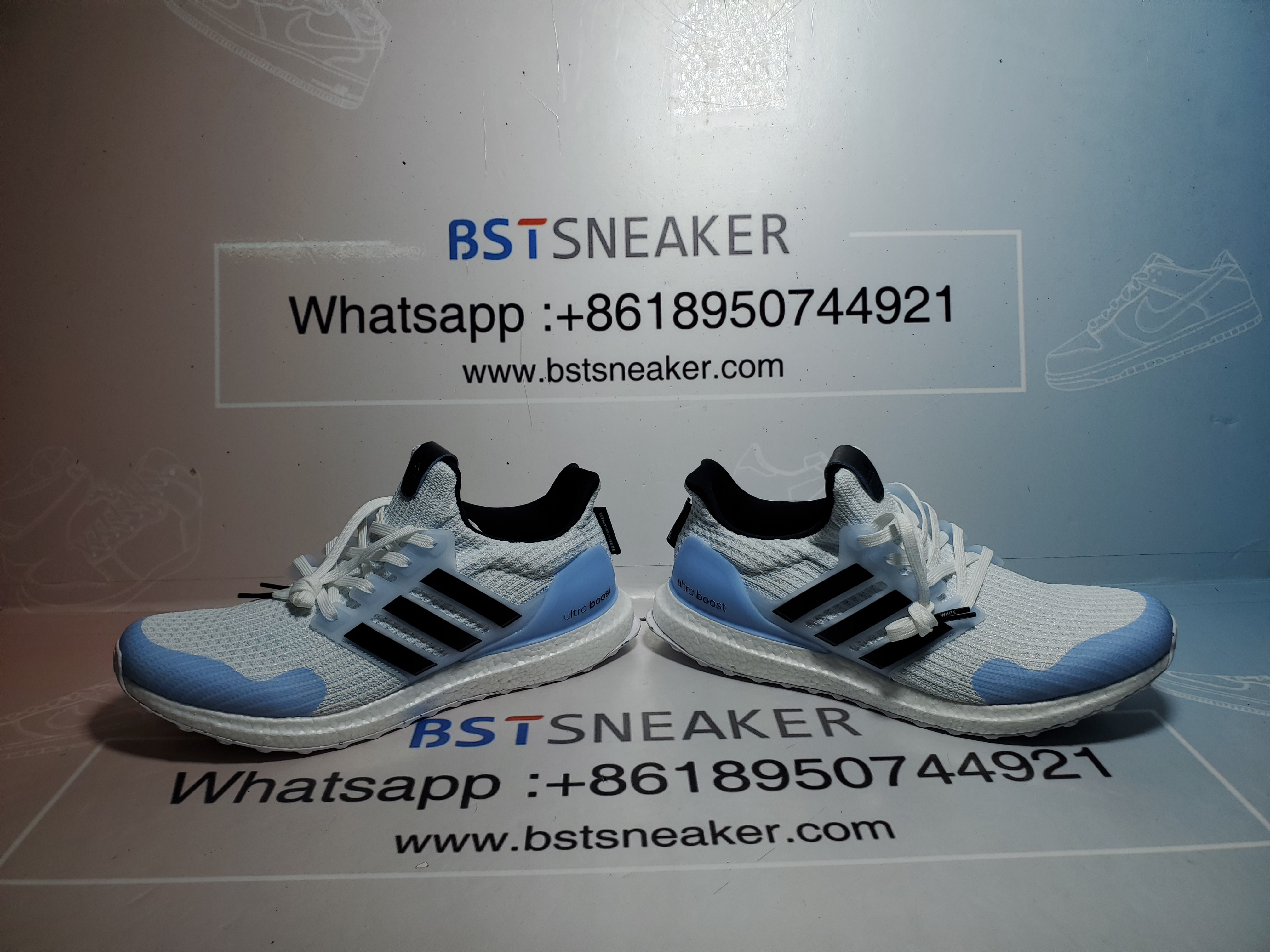 Bstsneaker- Adidas Ultra Boost 4.0 Game of Thrones White Walkers EE3708 
