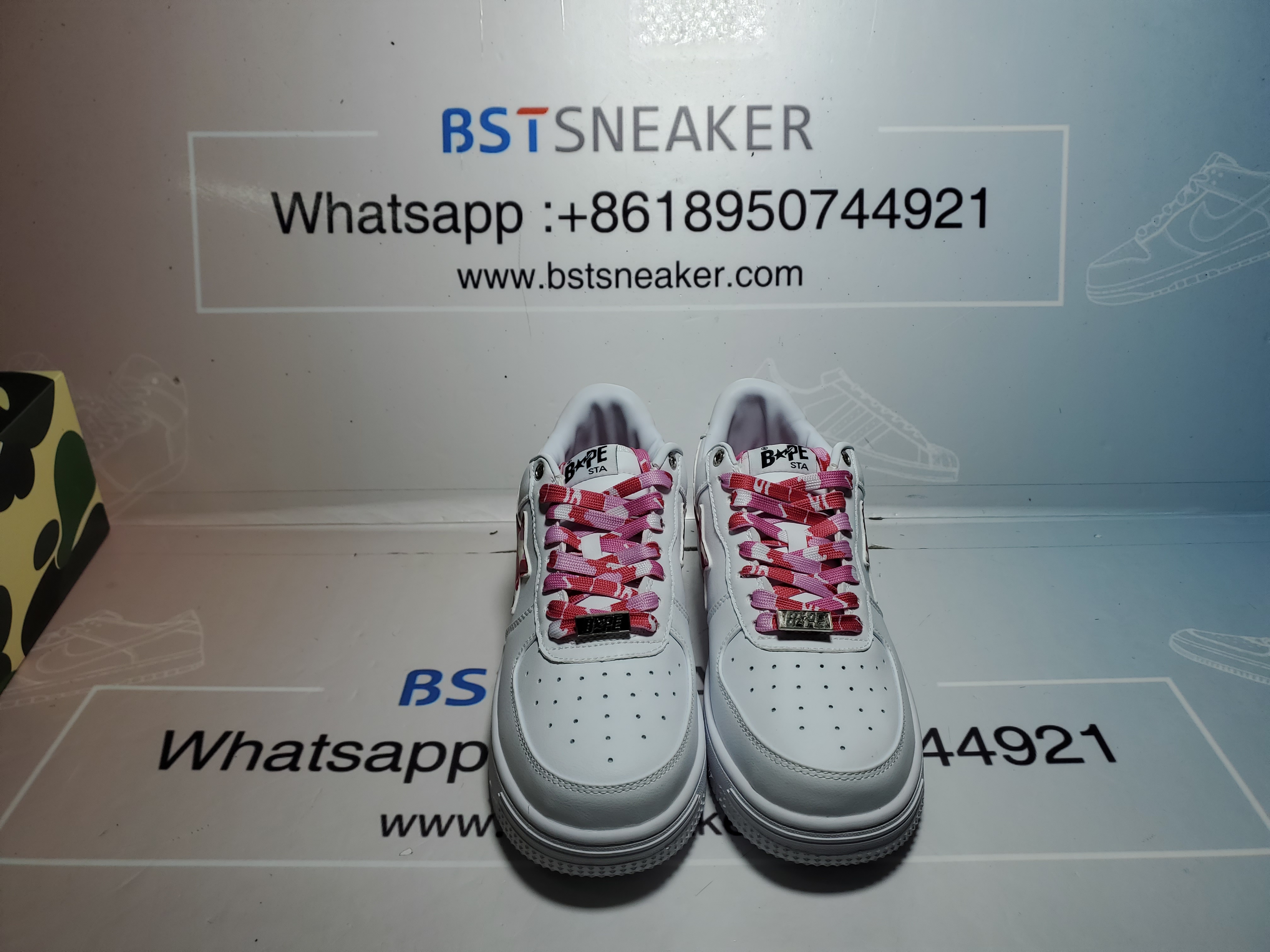 Bstsneaker-{Special Sale} Bapesta A Bathing Ape Bape Sta Low White Red Camouflage 1H20-191-045
