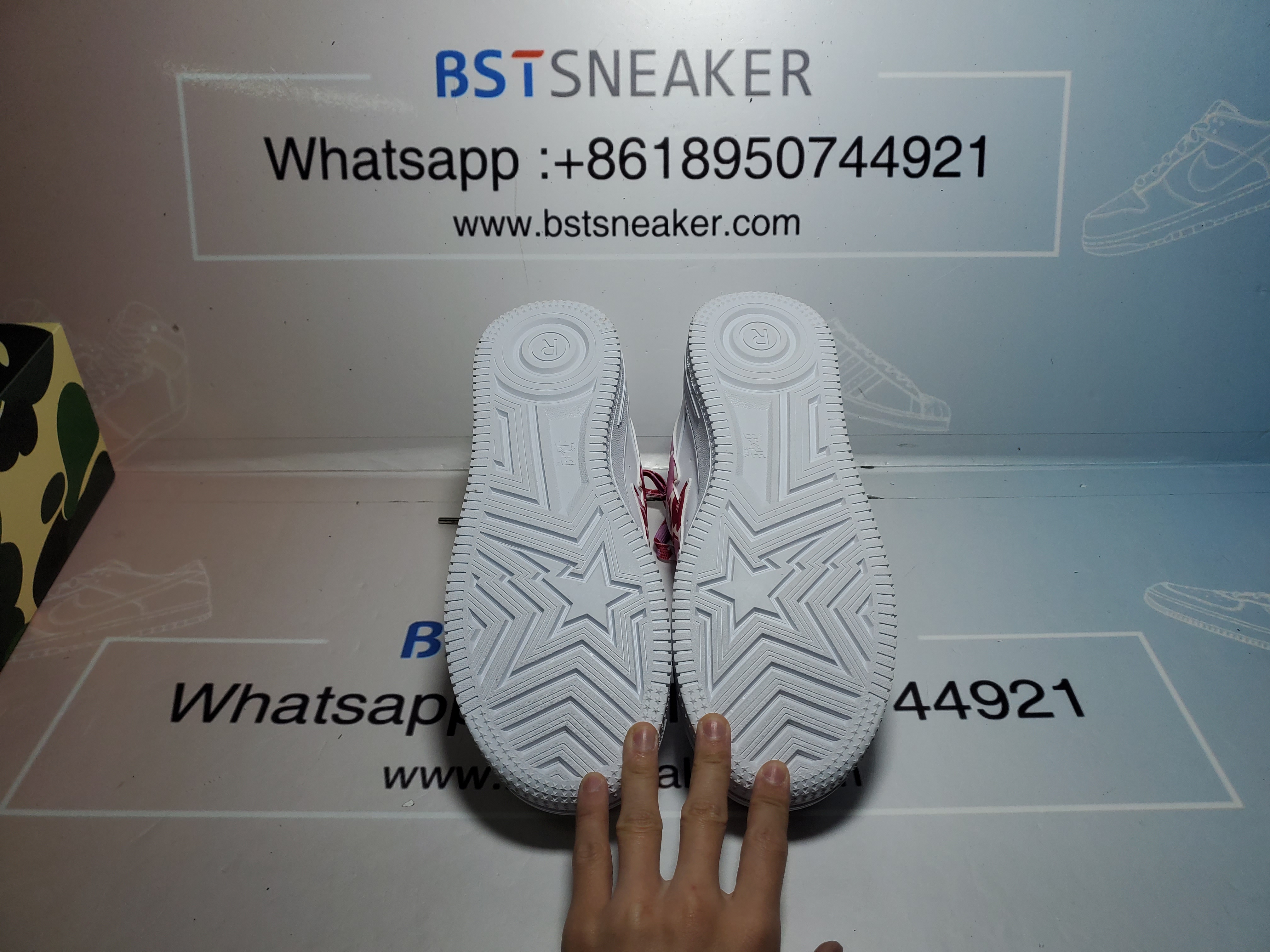 Bstsneaker-{Special Sale} Bapesta A Bathing Ape Bape Sta Low White Red Camouflage 1H20-191-045