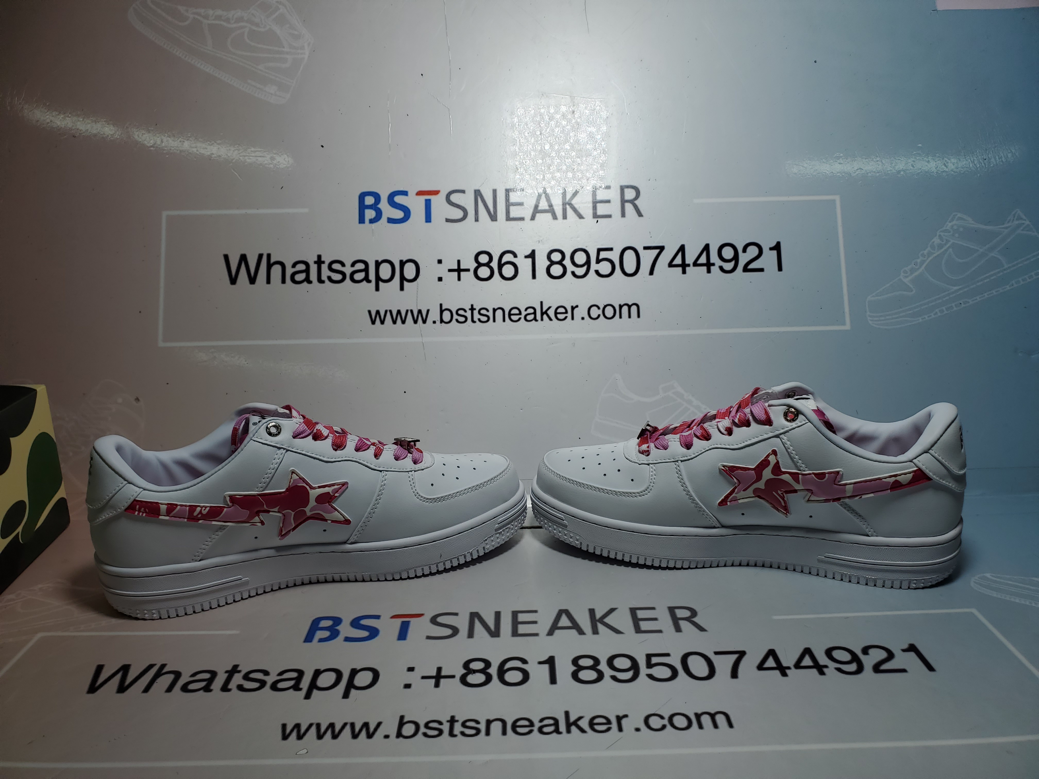 Bstsneaker-{Special Sale} Bapesta A Bathing Ape Bape Sta Low White Red Camouflage 1H20-191-045