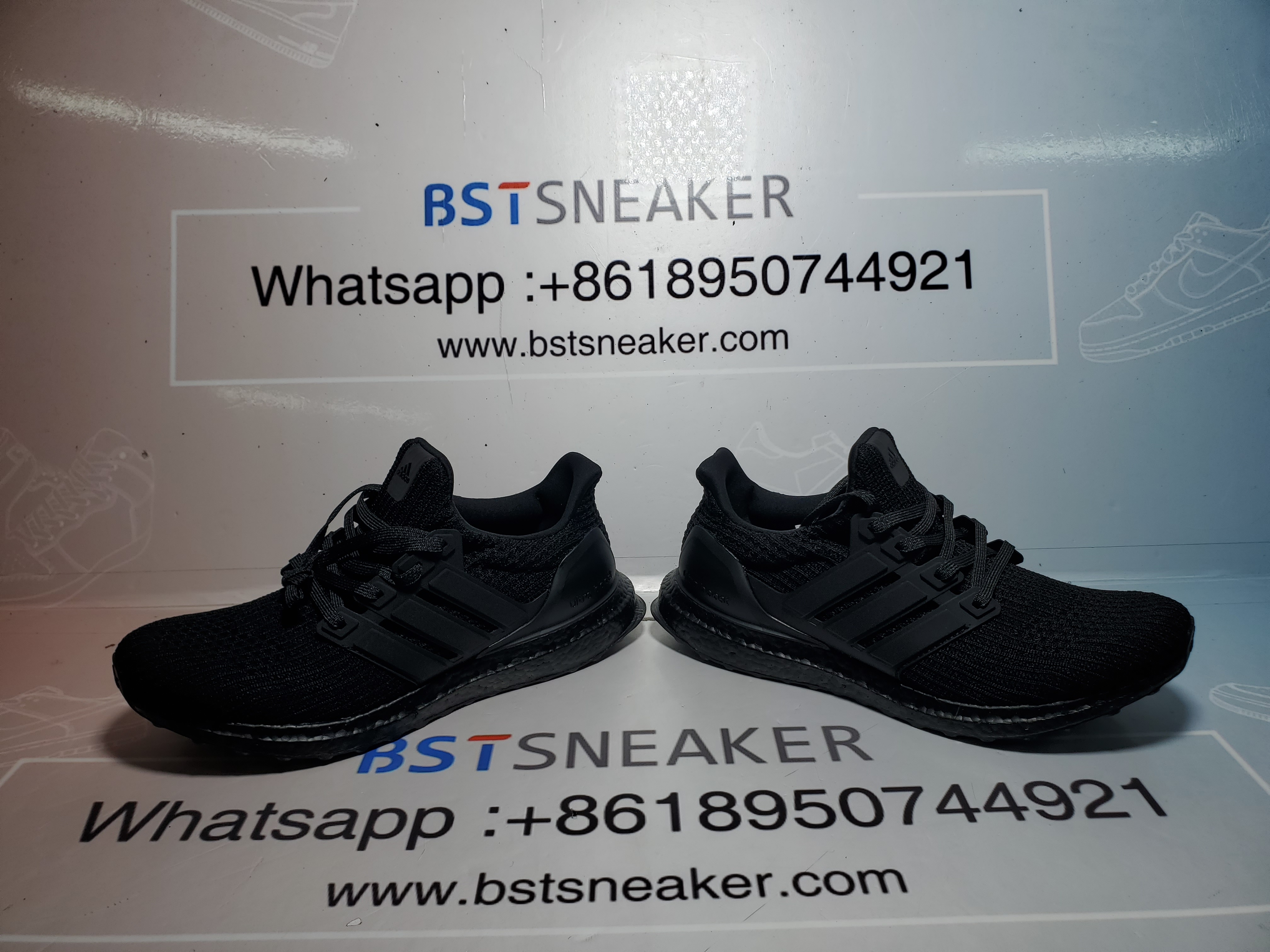 Bstsneaker-Adidas Ultra Boost 4.0 Triple Black EH1420
