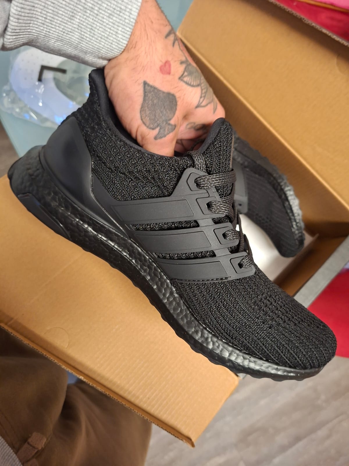 Bstsneaker-Adidas Ultra Boost 4.0 Triple Black EH1420