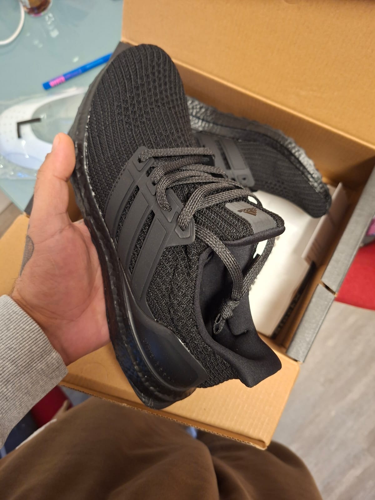 Bstsneaker-Adidas Ultra Boost 4.0 Triple Black EH1420