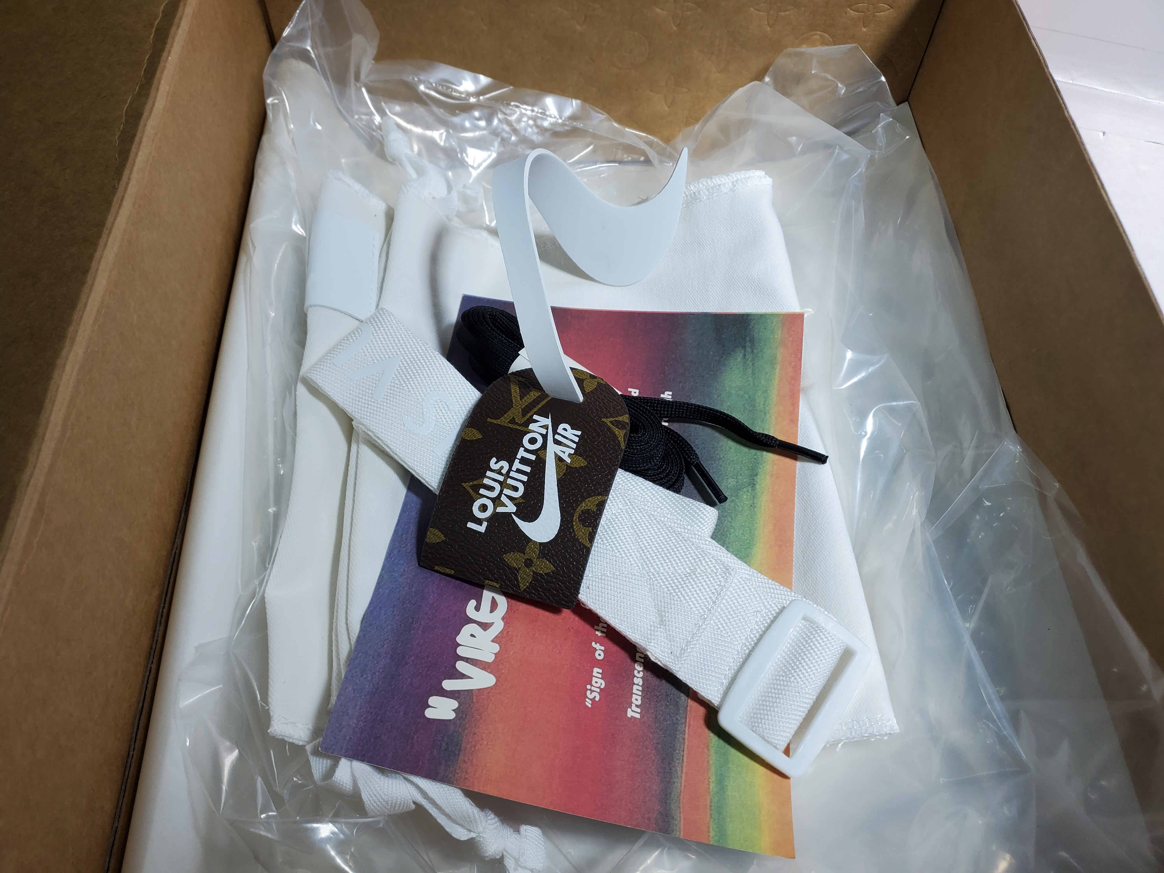 Bstsneaker-Louis Vuitton LV Trainer x Nike Air Force 1 All Black 1A9VD7 