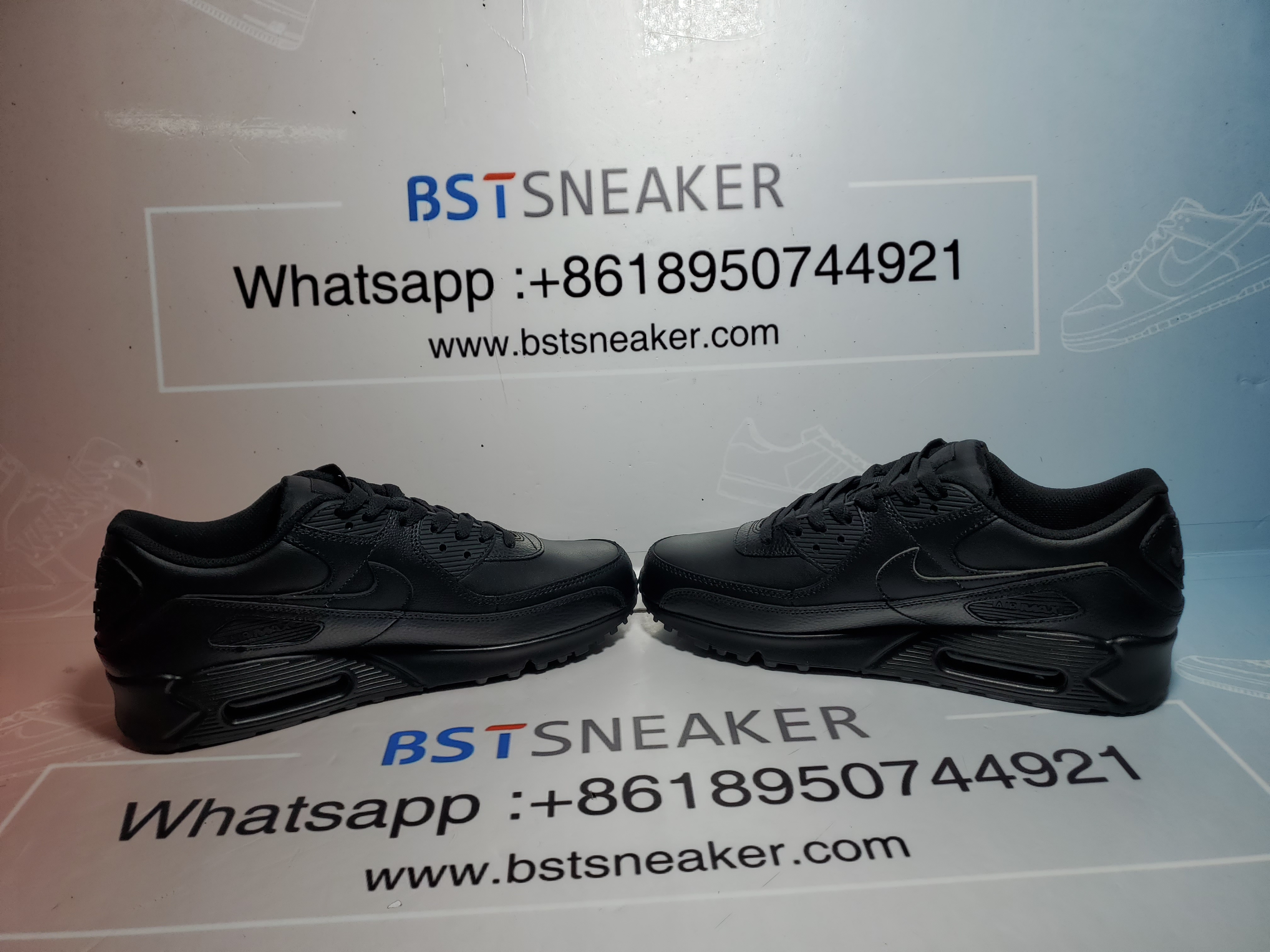 Bstsneaker- Nike Air Max 90 Leather Triple Black CZ5594-001