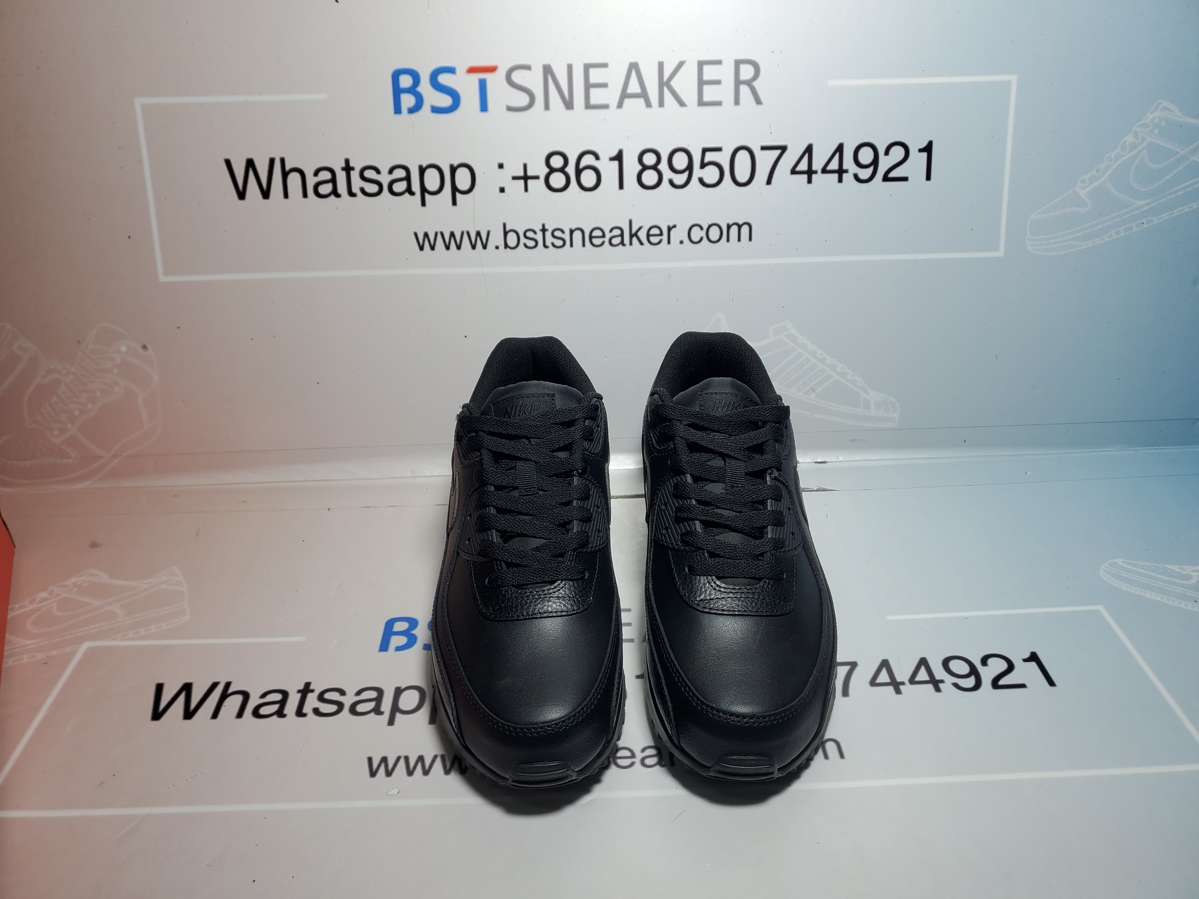 Bstsneaker- Nike Air Max 90 Leather Triple Black CZ5594-001
