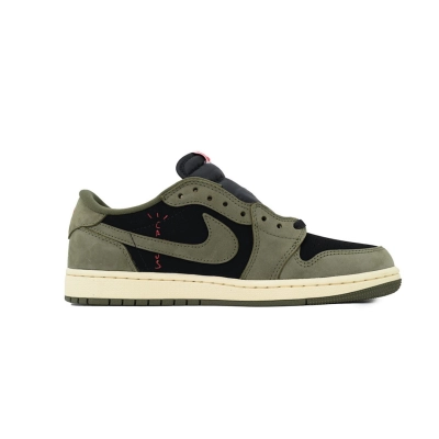 Bstsneaker-Travis Scott x Air Jordan 1 Dark Green DM7866-002 02