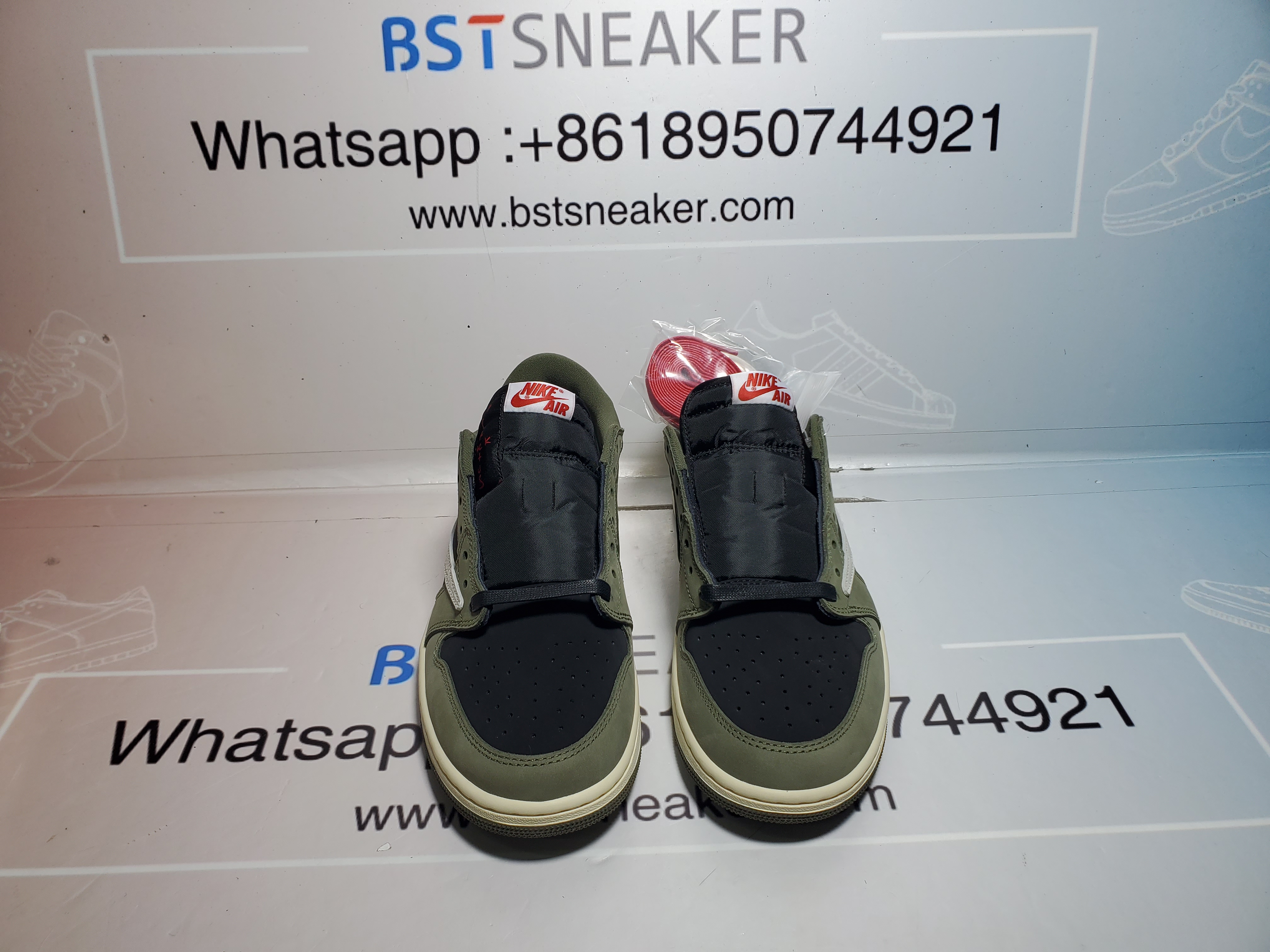 Bstsneaker-Travis Scott x Air Jordan 1 Dark Green DM7866-002