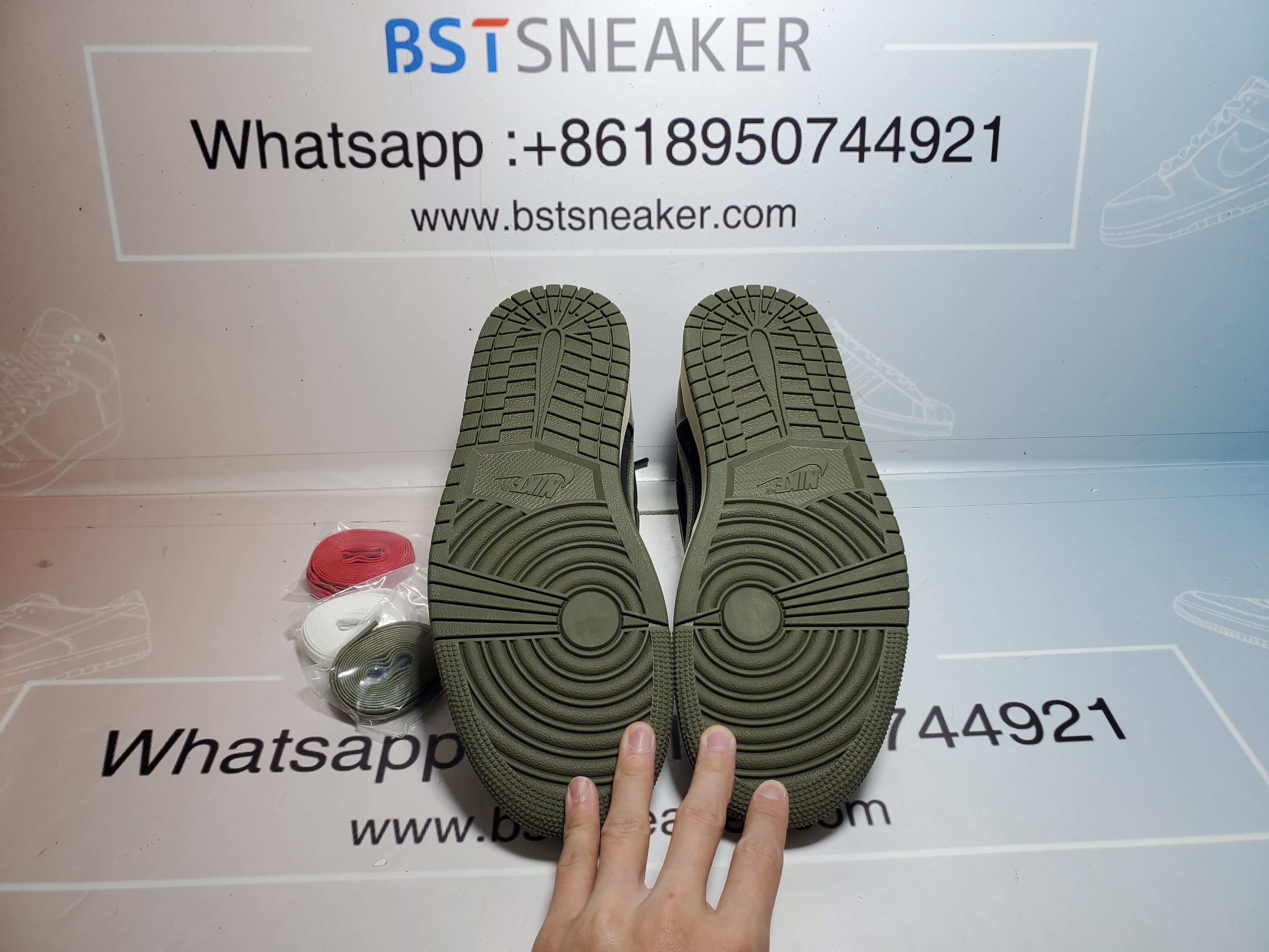 Bstsneaker-Travis Scott x Air Jordan 1 Dark Green DM7866-002