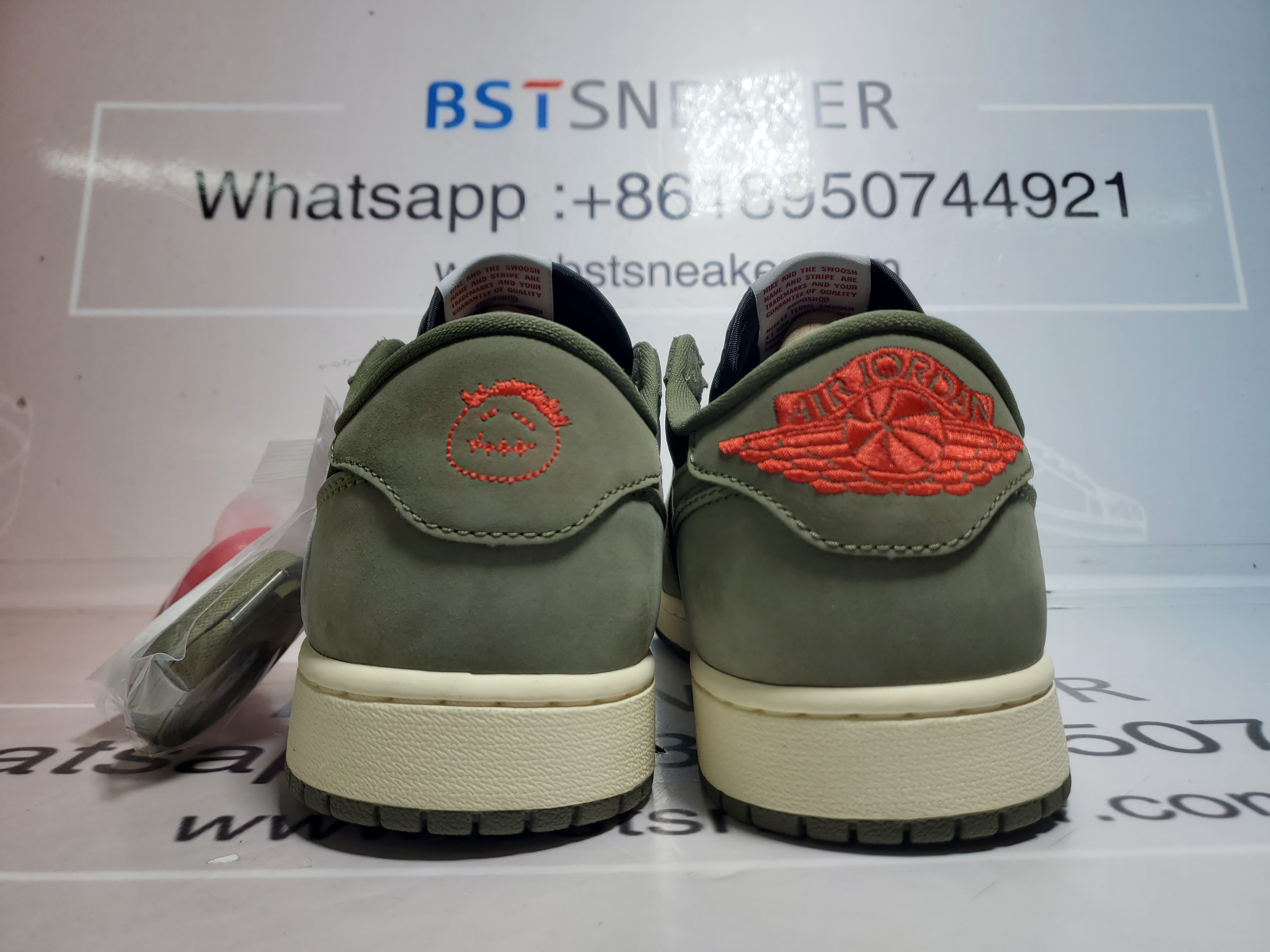 Bstsneaker-Travis Scott x Air Jordan 1 Dark Green DM7866-002