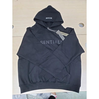 Bstsneaker-Essentials Pullover Hoodie Black 02