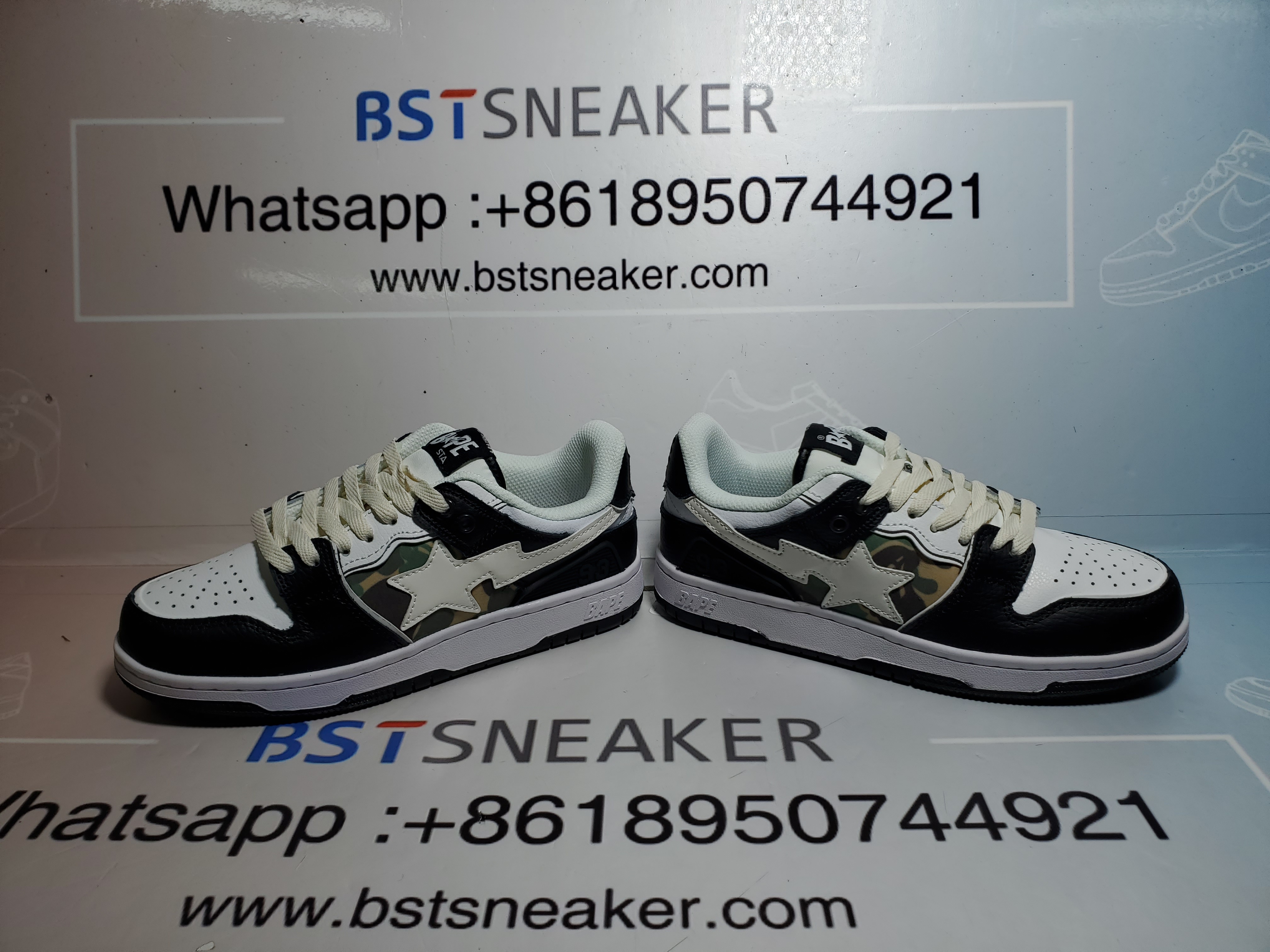 Bstsneaker-Bapesta Bape Sk8 Sta Low 1H20-191-033