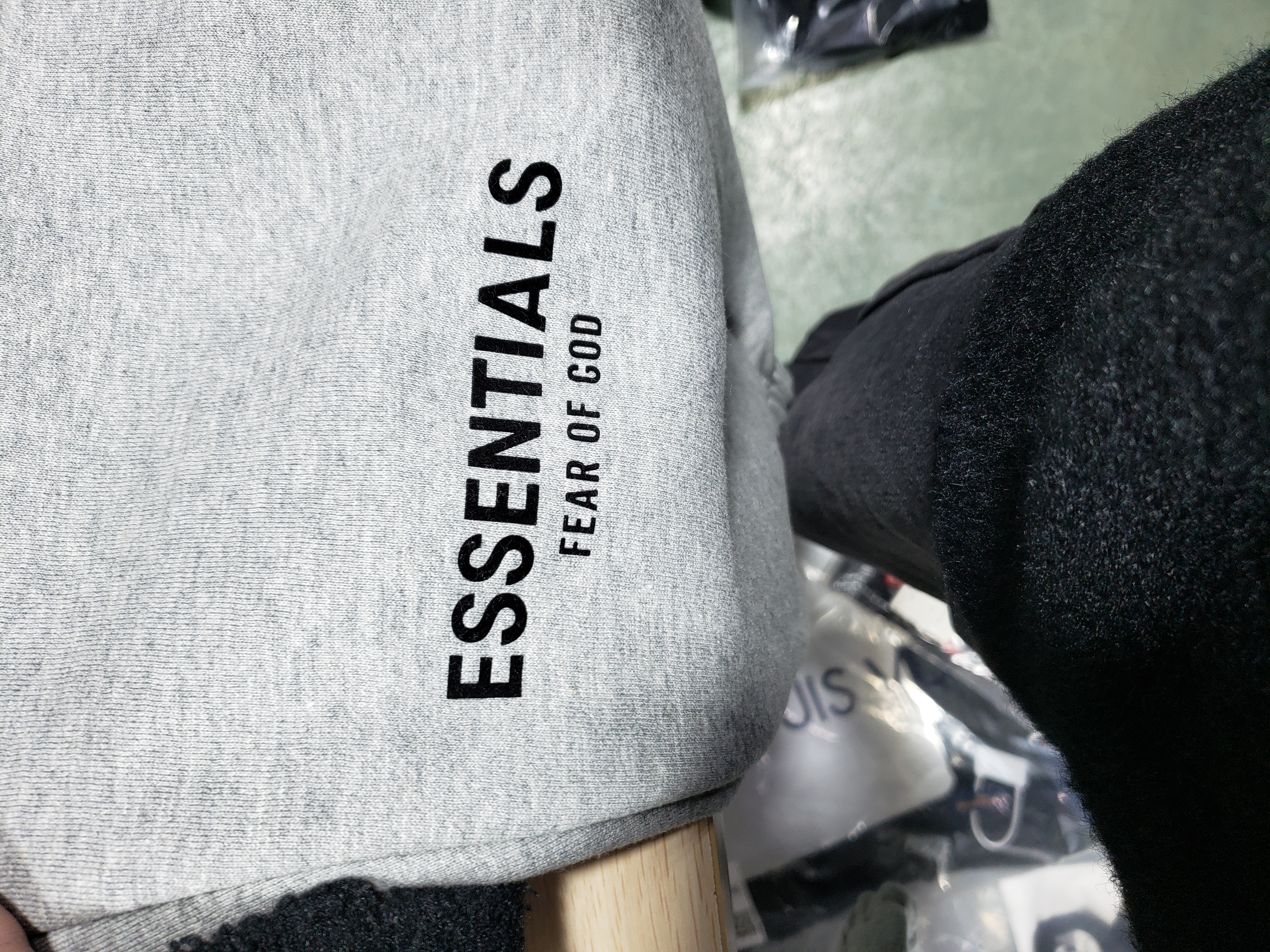 Bstsneaker-Fear of God Essentials Dark Oatmeal Tracksuit (Hoodie + Sweatpants) 310