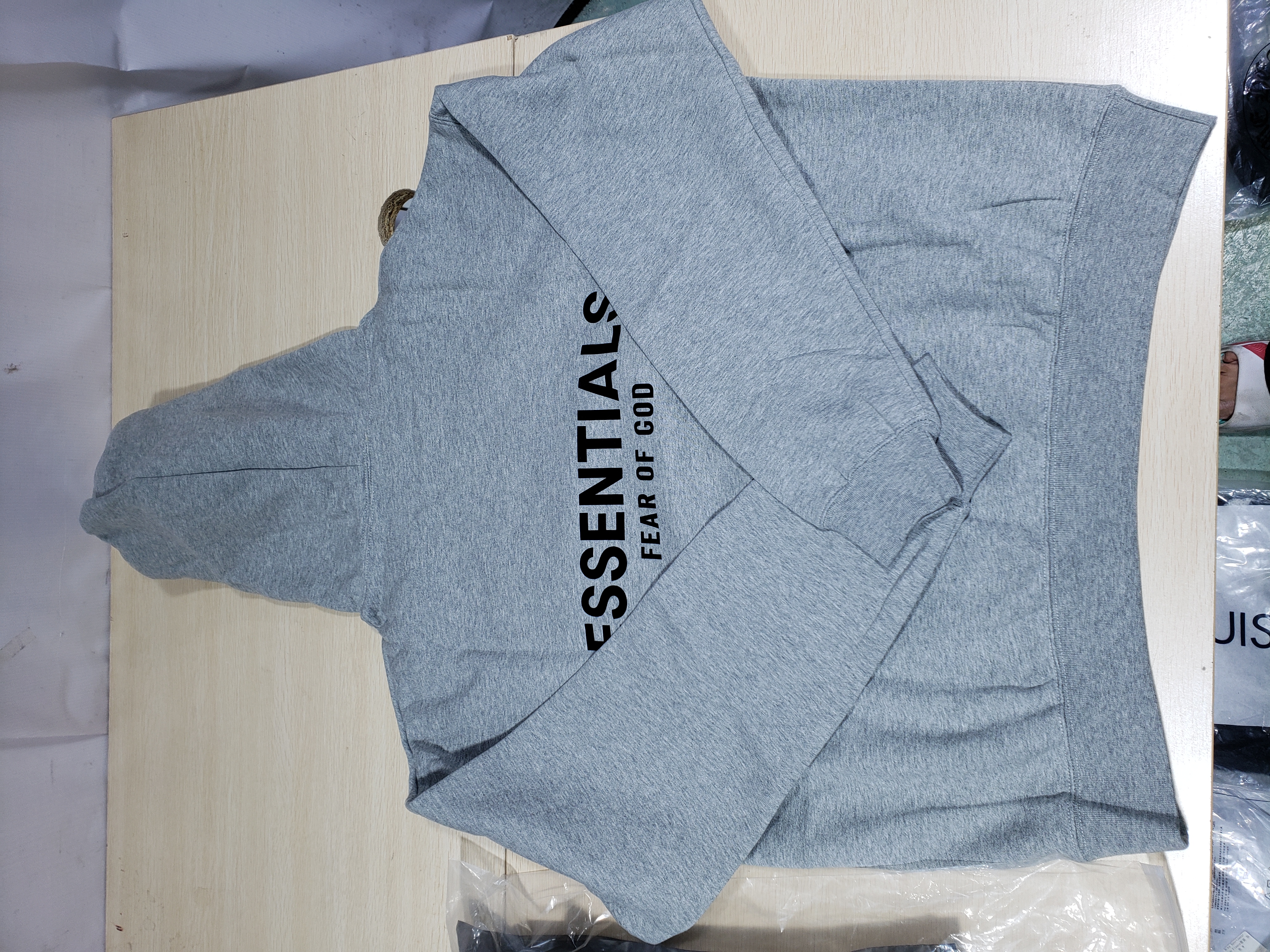 Bstsneaker-Fear of God Essentials Dark Oatmeal Tracksuit (Hoodie + Sweatpants) 310