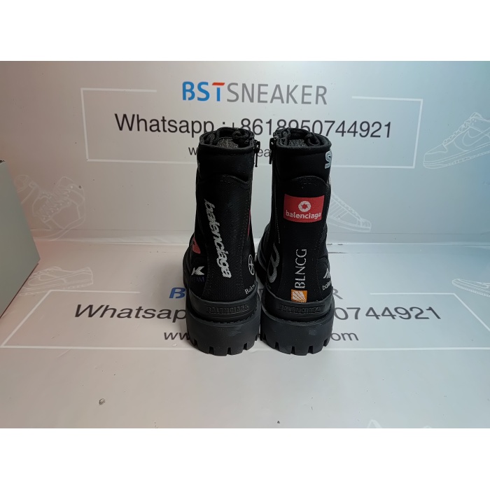 Bstsneaker-Balenciaga Combat Strike Boots