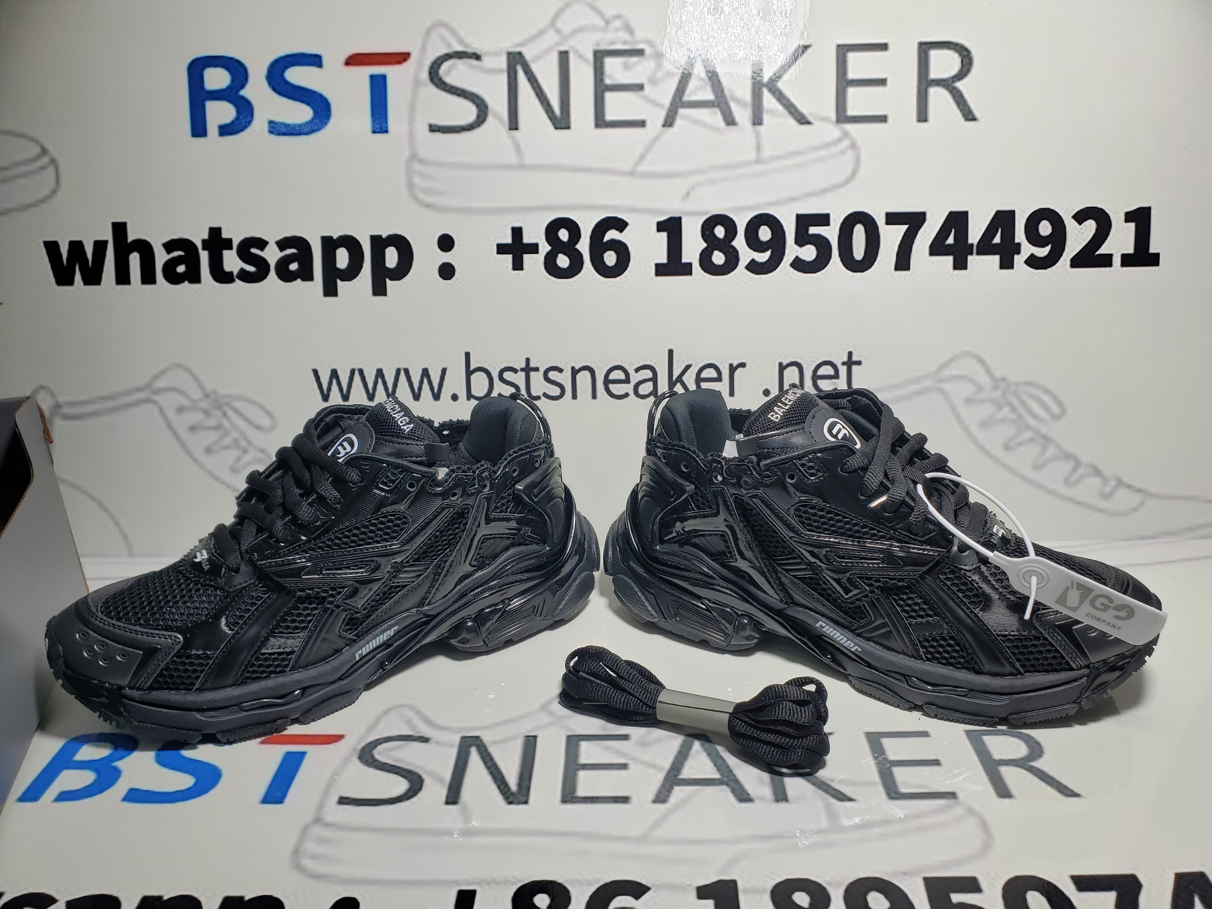Bstsneaker-Balenciaga Runner Matte Black 2.0