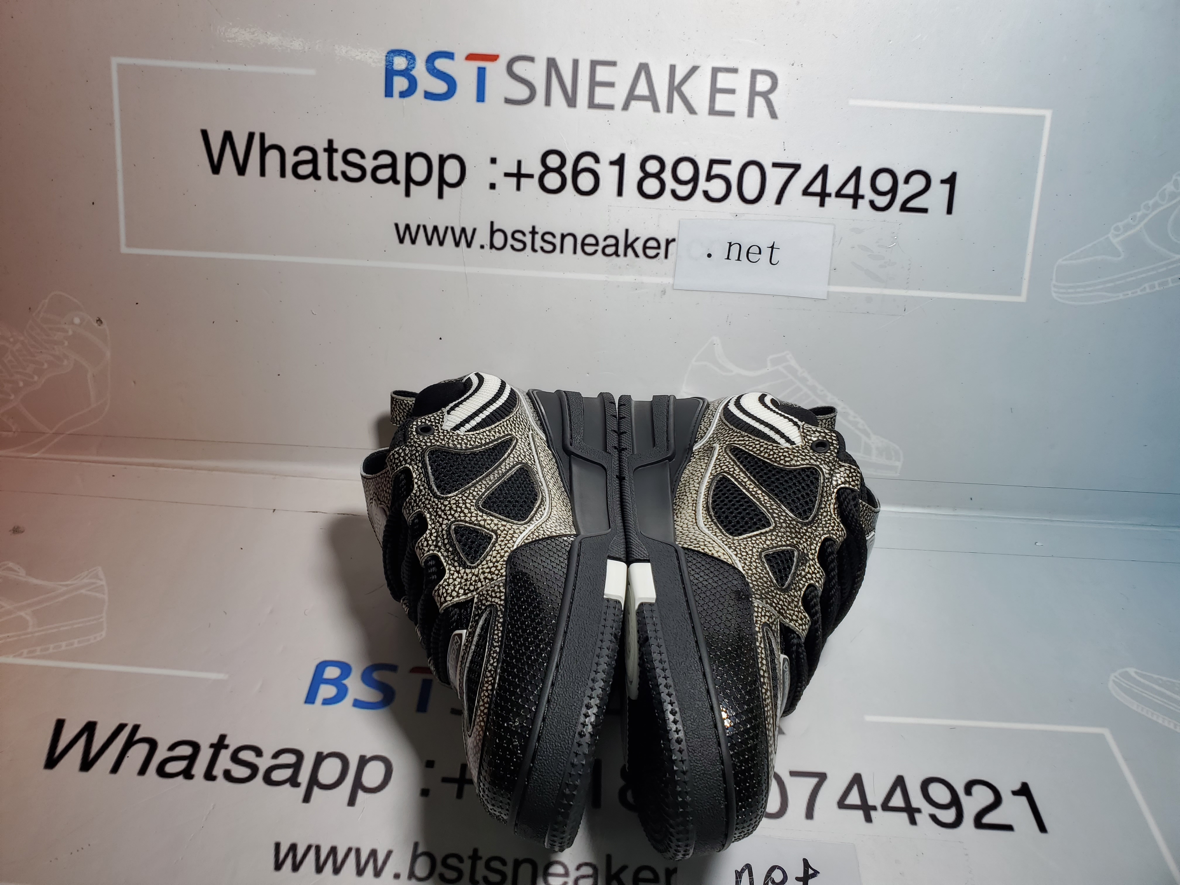 Bstsneaker-Louis Vuitton New Black Woolen Fabric