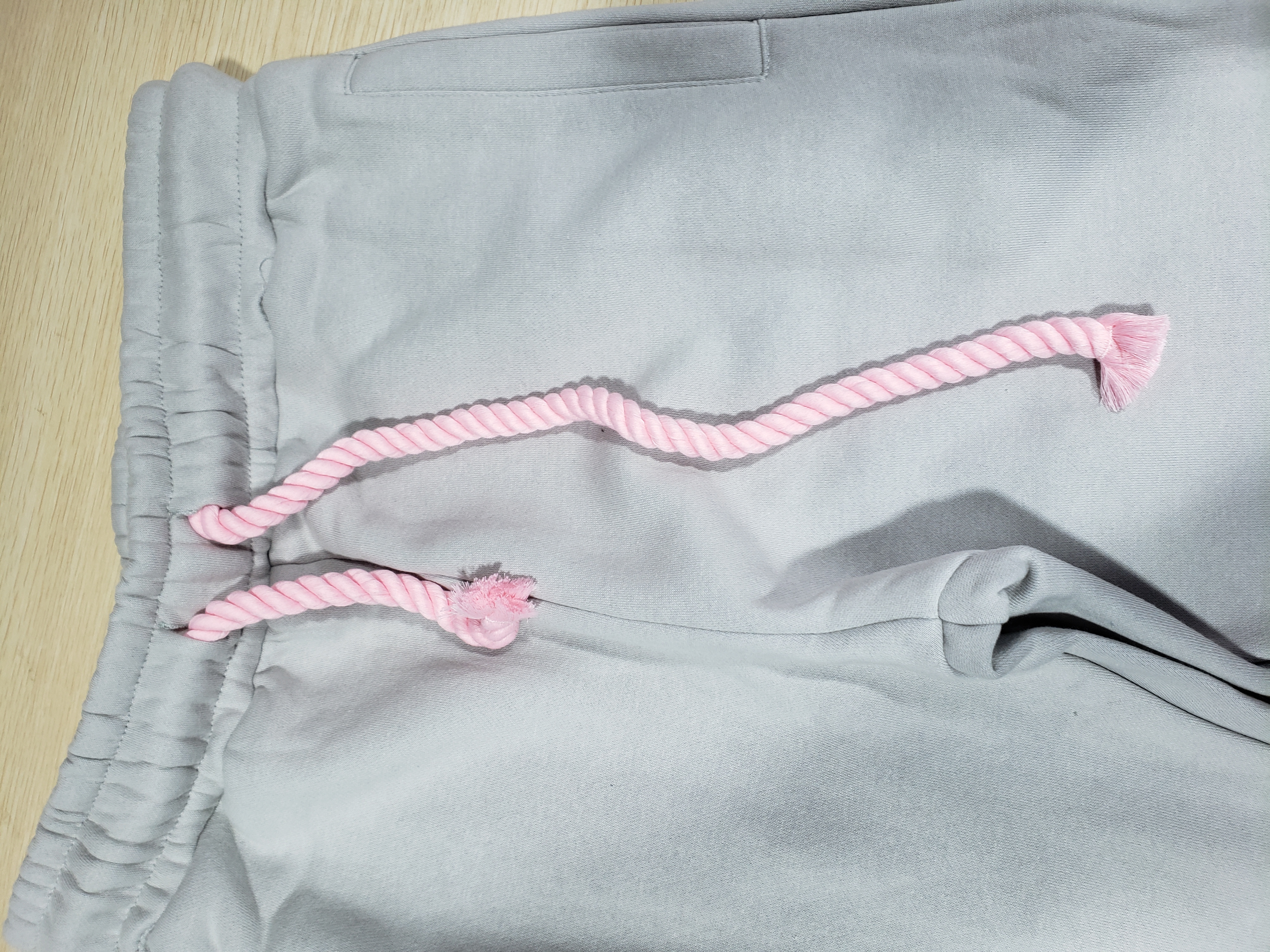 Bstsneaker-Syna Syna Logo Tracksuit Grey/Pink (Hoodie + Sweatpants) 340