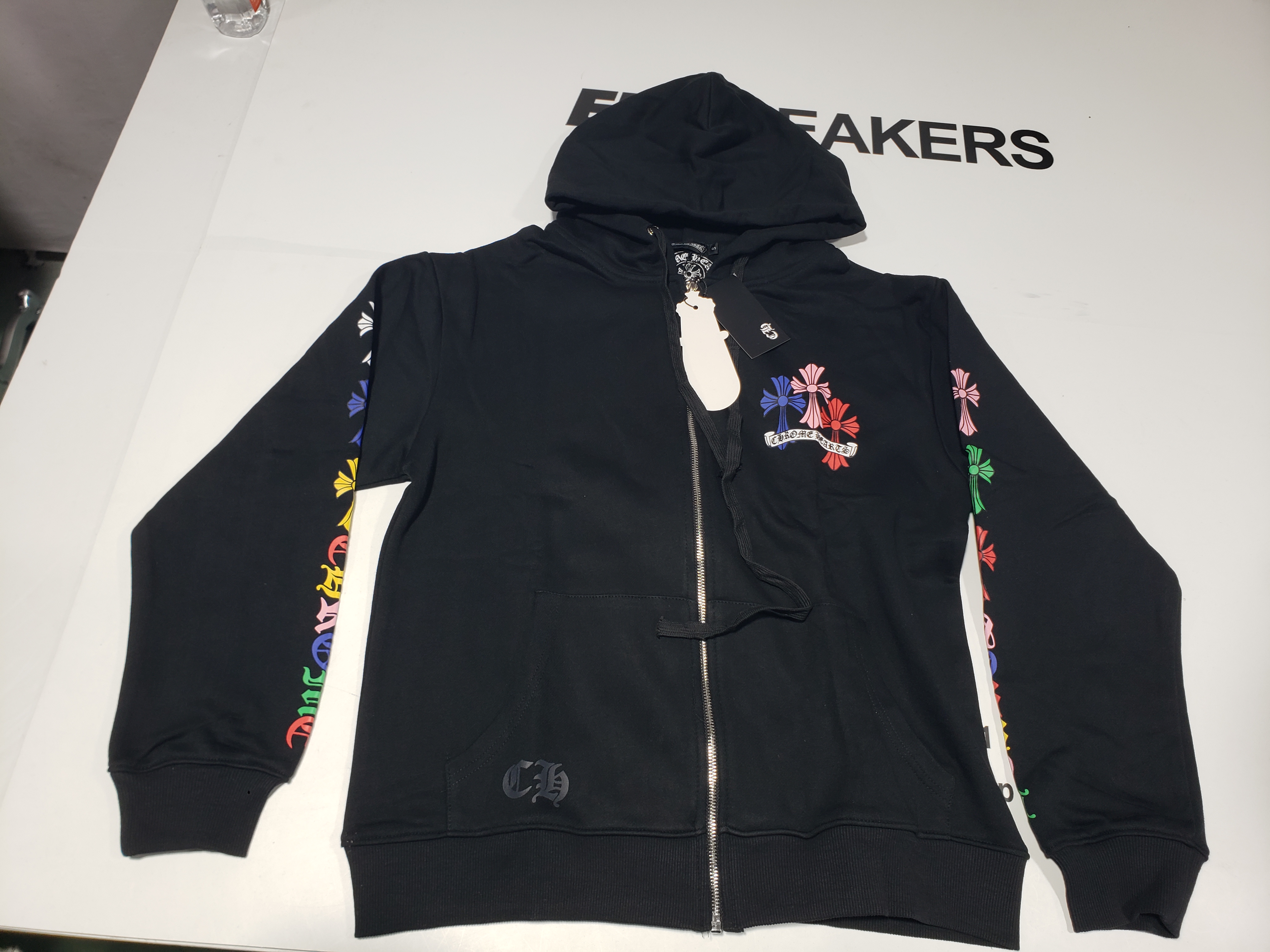 Bstsneaker-Chrome Hearts Multi Color Cross Hoodie 230