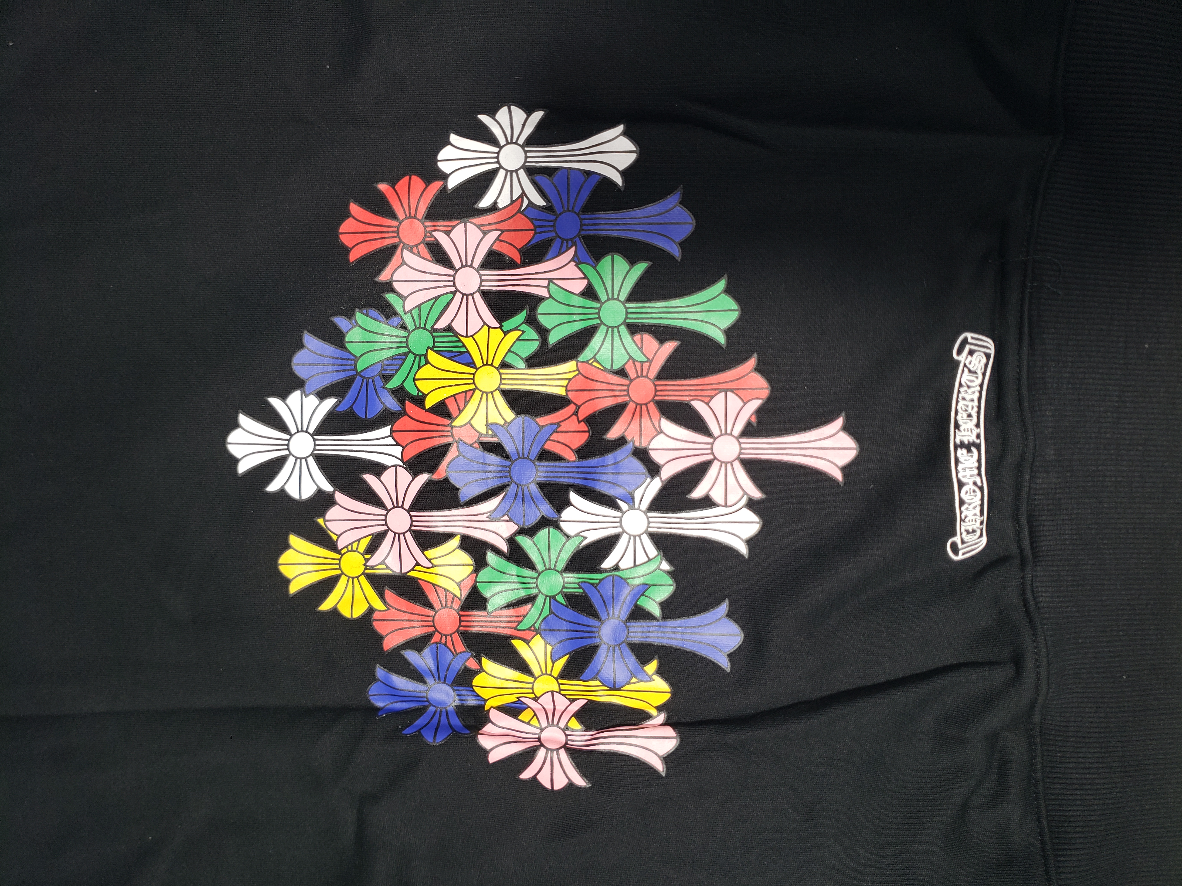 Bstsneaker-Chrome Hearts Multi Color Cross Hoodie 230