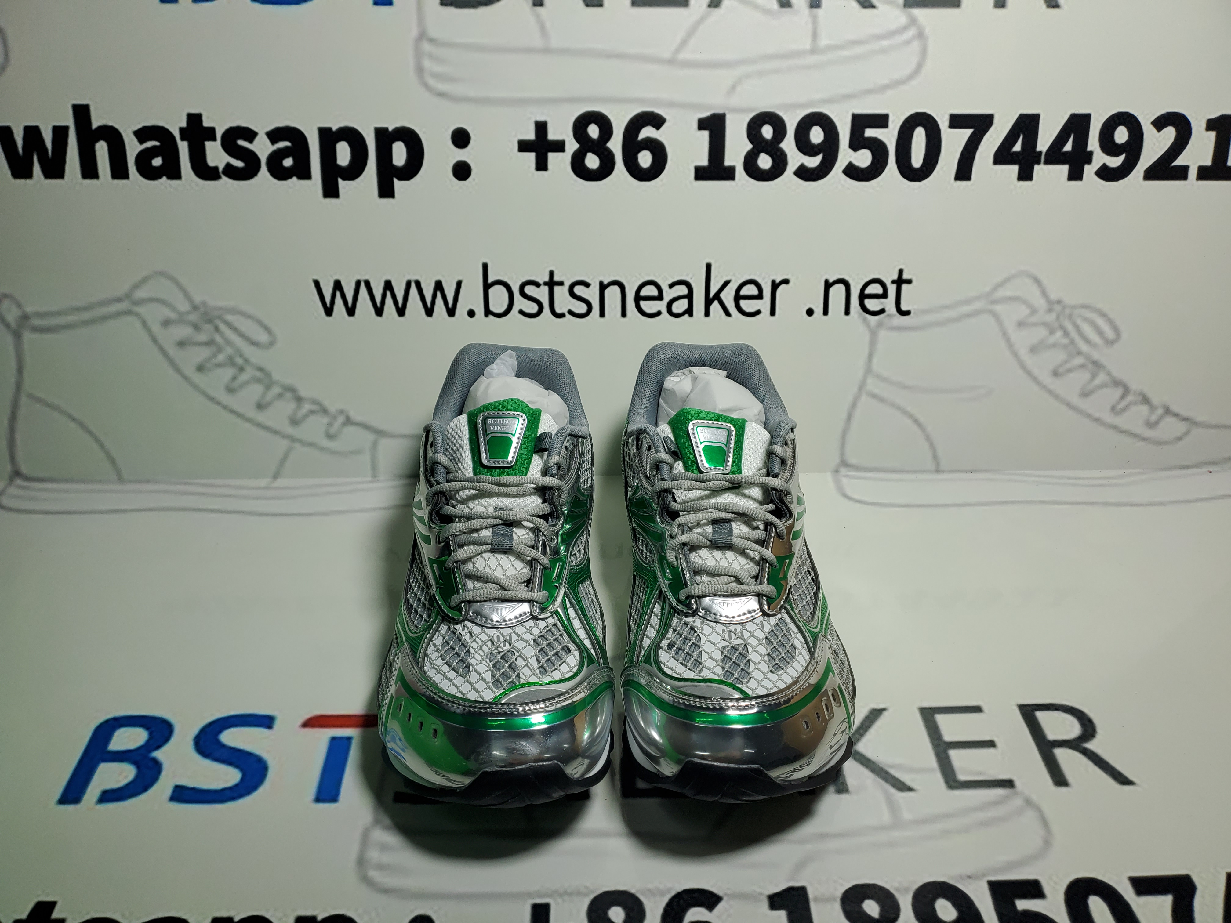 Bstsneaker-Bottega Veneta Orbit Green