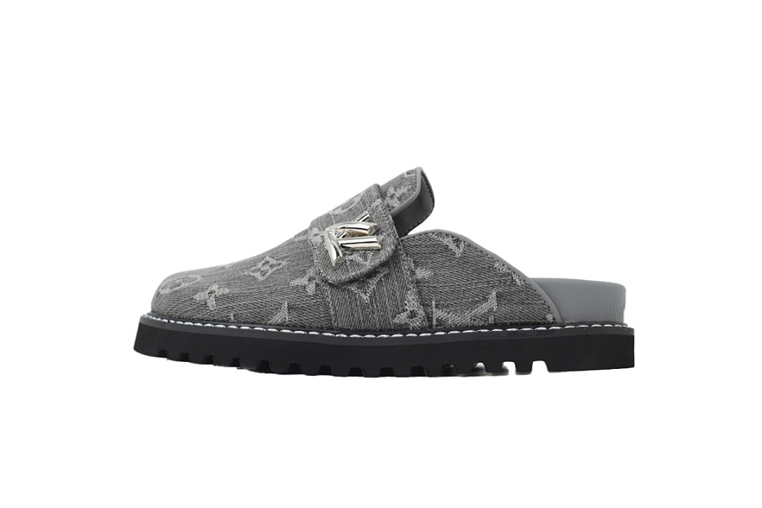 Bstsneaker-Louis Vuitton LV cosy comfort Mule Grey 1AGVP5