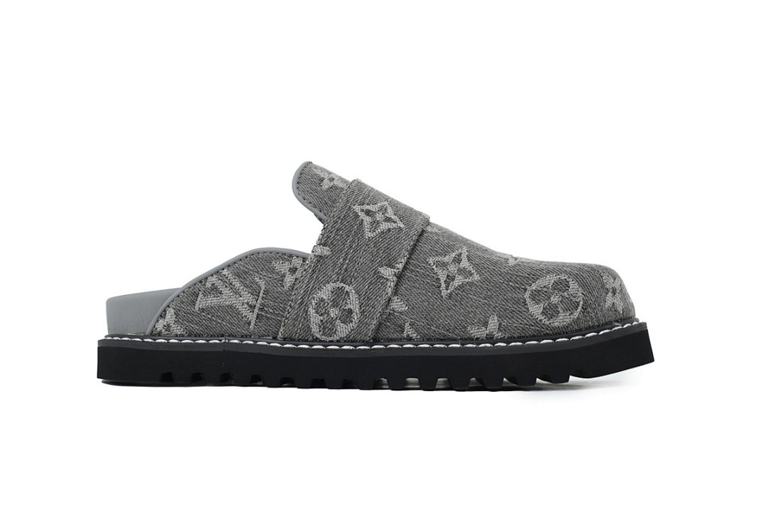 Bstsneaker-Louis Vuitton LV cosy comfort Mule Grey 1AGVP5